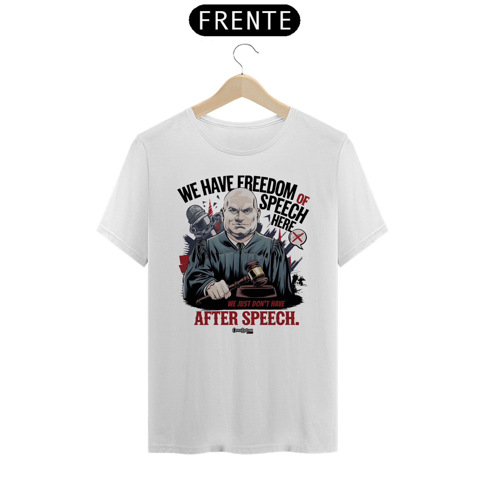 Camiseta - Freedom of Speech - Dark Colored - [Prime Shirt]