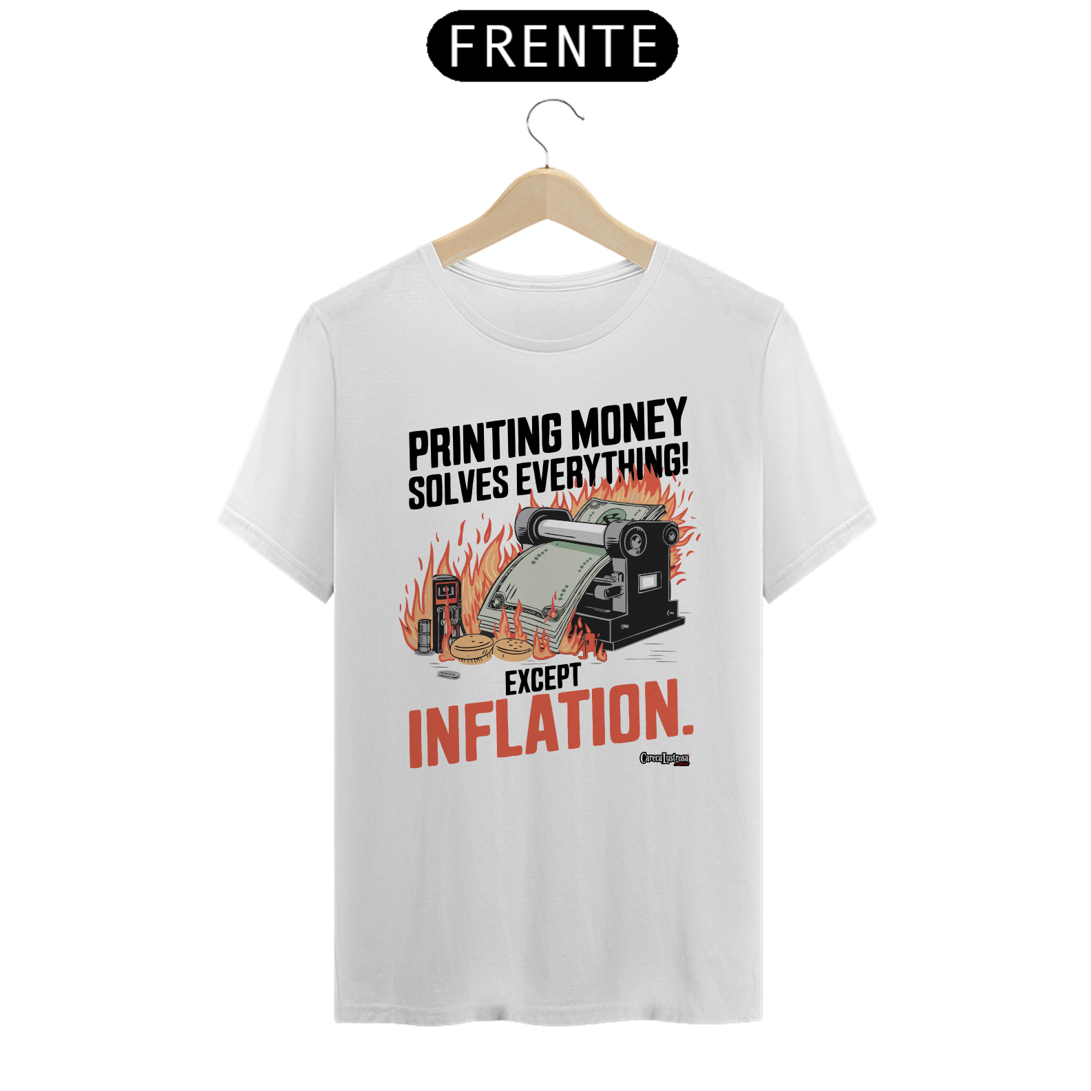 Camiseta - Printing Inflation - Dark Colored - [Prime Shirt]