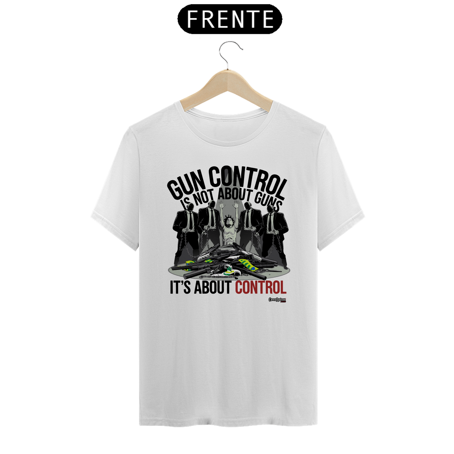Camiseta - Gun Control - Dark Colored - [Prime Shirt]