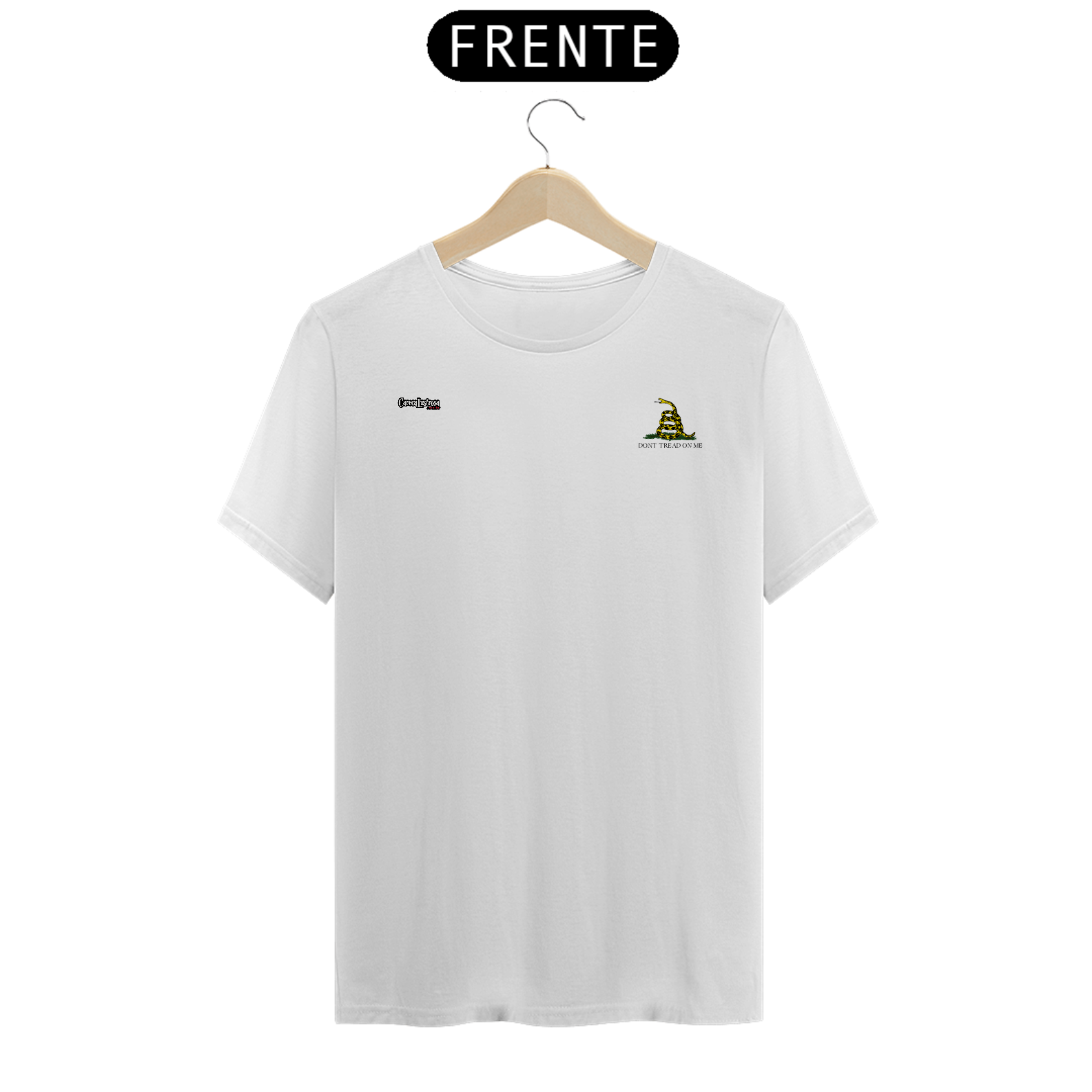 Camiseta - Dont Tread On Me - Minimalista #03 - [Prime Shirt]