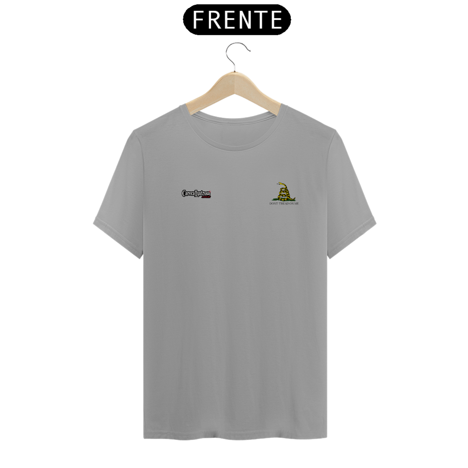 Camiseta - Dont Tread On Me - Minimalista #03 - [Quality Shirt]