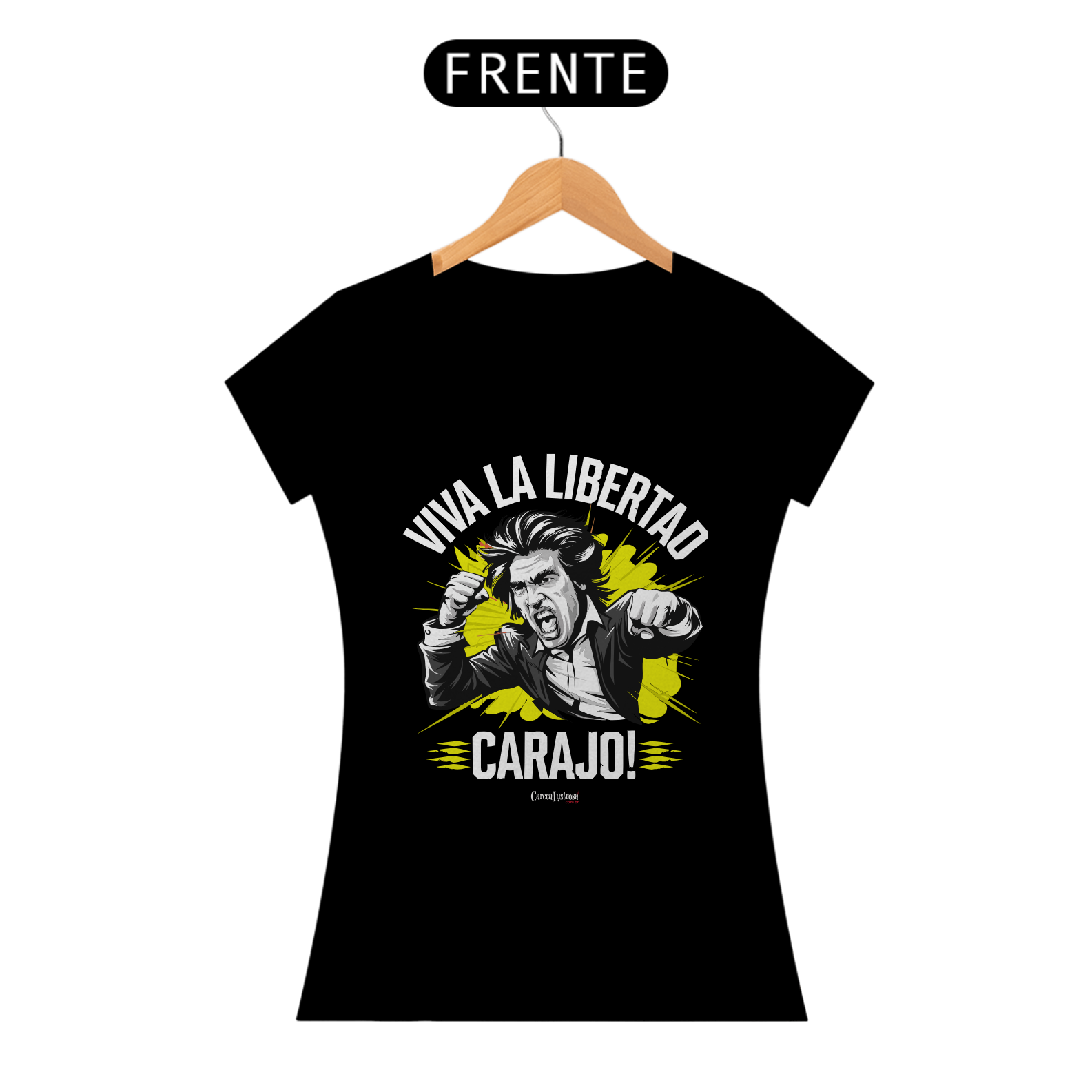 Camiseta FEM - Viva La Libertad Carajo! - Light Colored #01