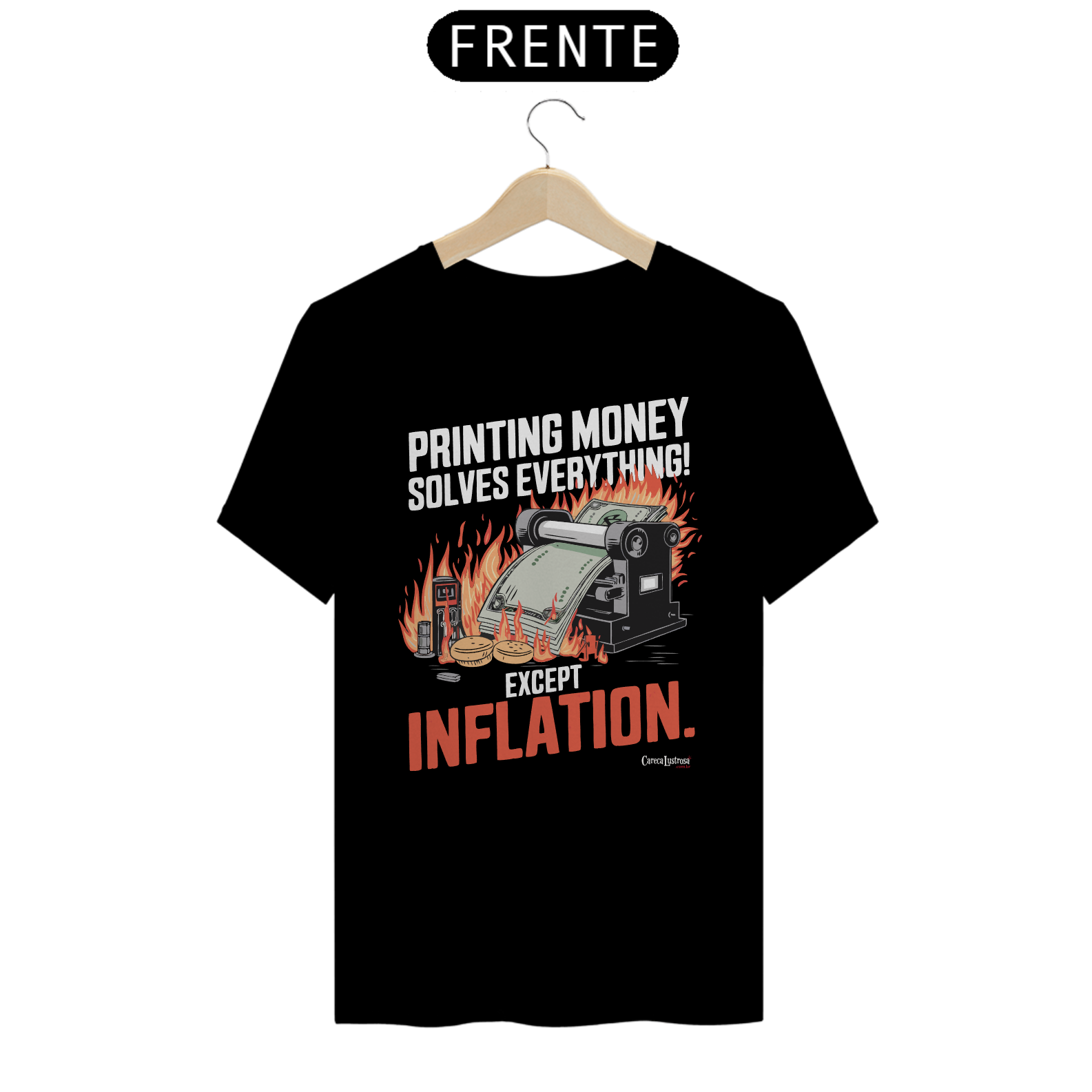 Camiseta - Printing Inflation - Light Colored - [Prime Shirt]