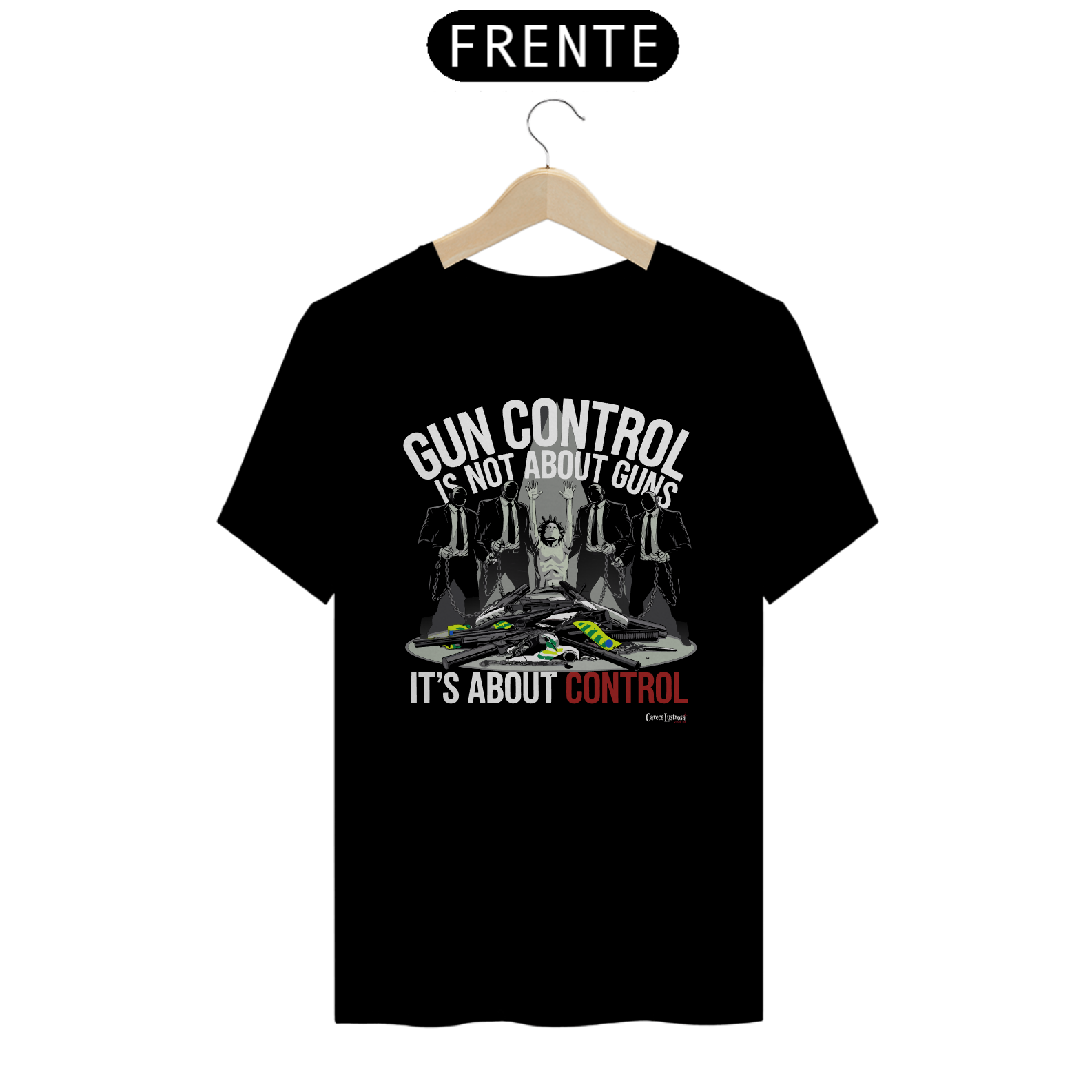 Camiseta - Gun Control - Light Colored - [Prime Shirt]