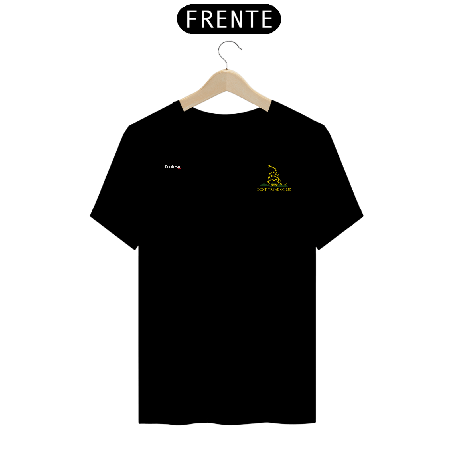 Camiseta - Dont Tread On Me - Minimalista #03 - [Prime Shirt]