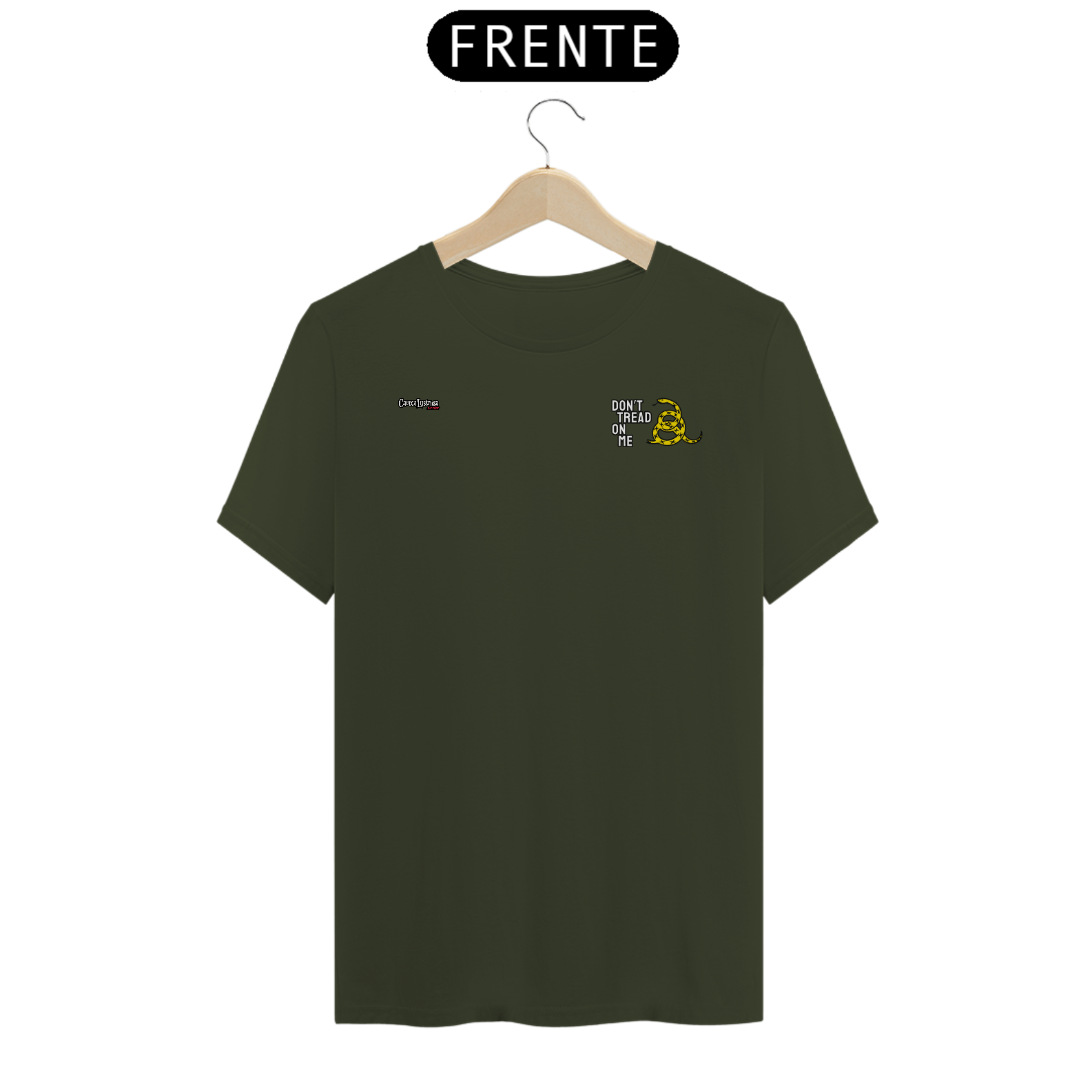Camiseta - Dont Tread On Me - Minimalista #04 - [Prime Shirt]