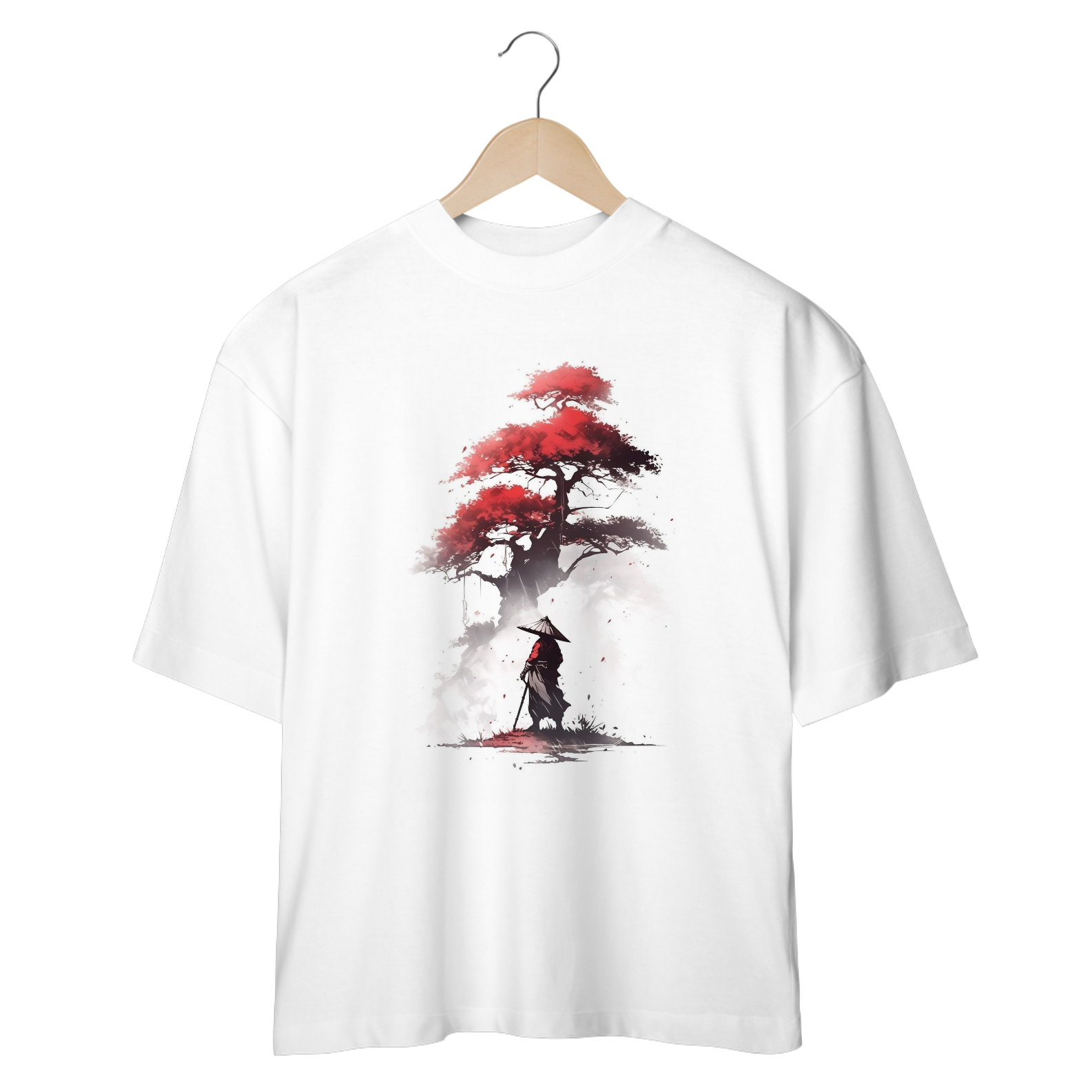 Camiseta Oversized-Oriental