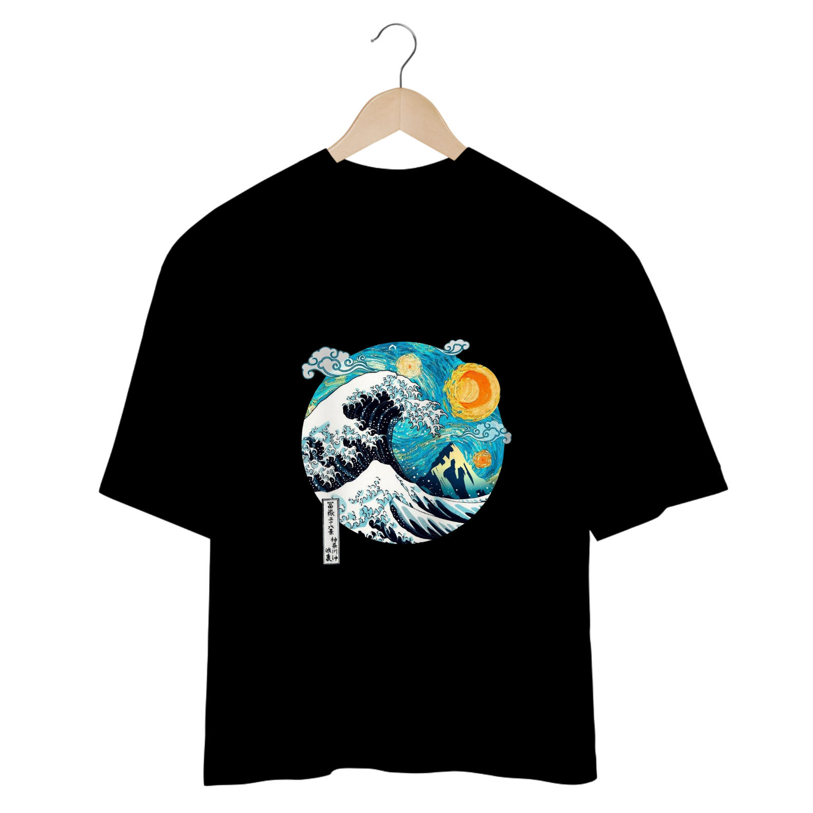 Camiseta Oversized-Oriental