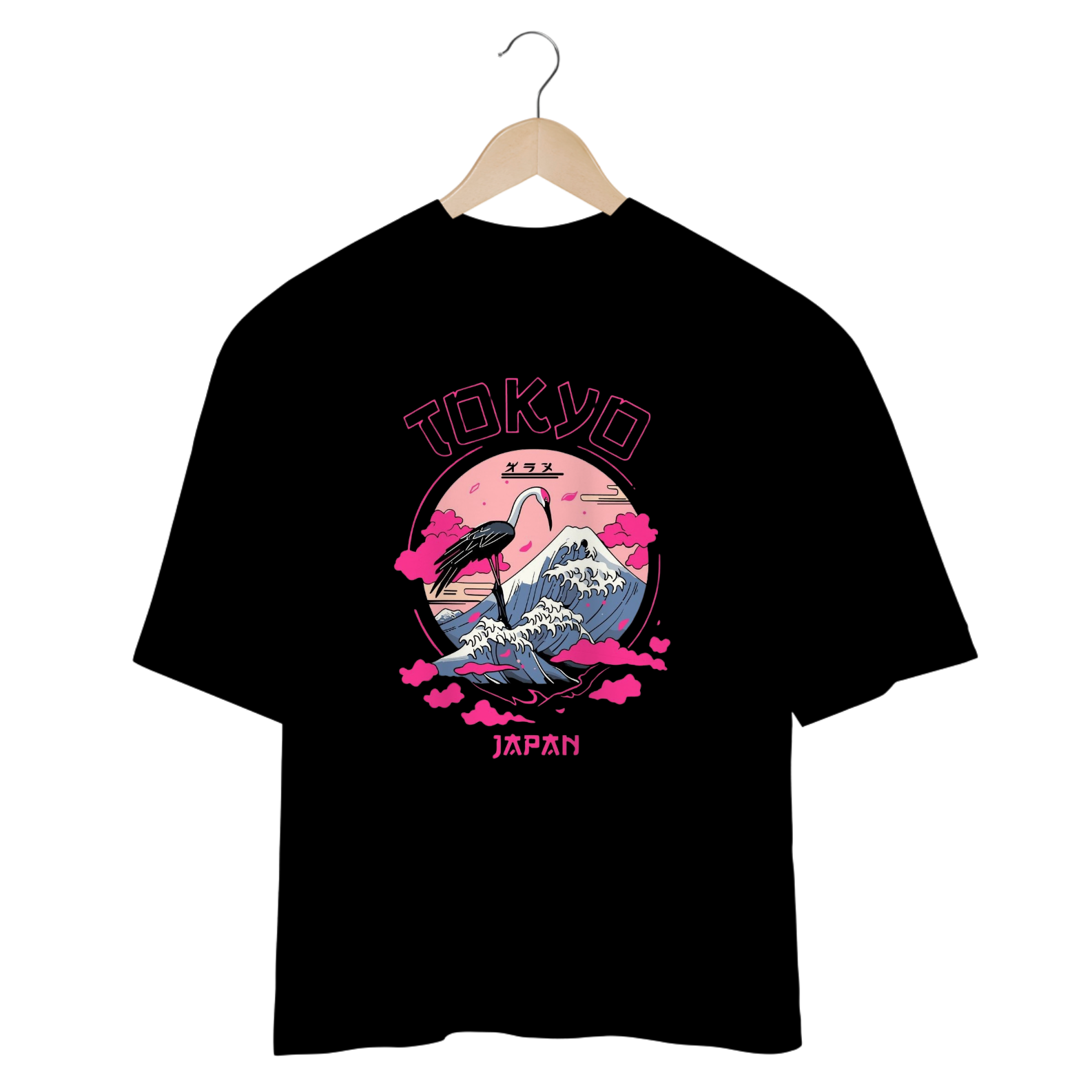 Nome do produto: Camiseta Oversized-Oriental