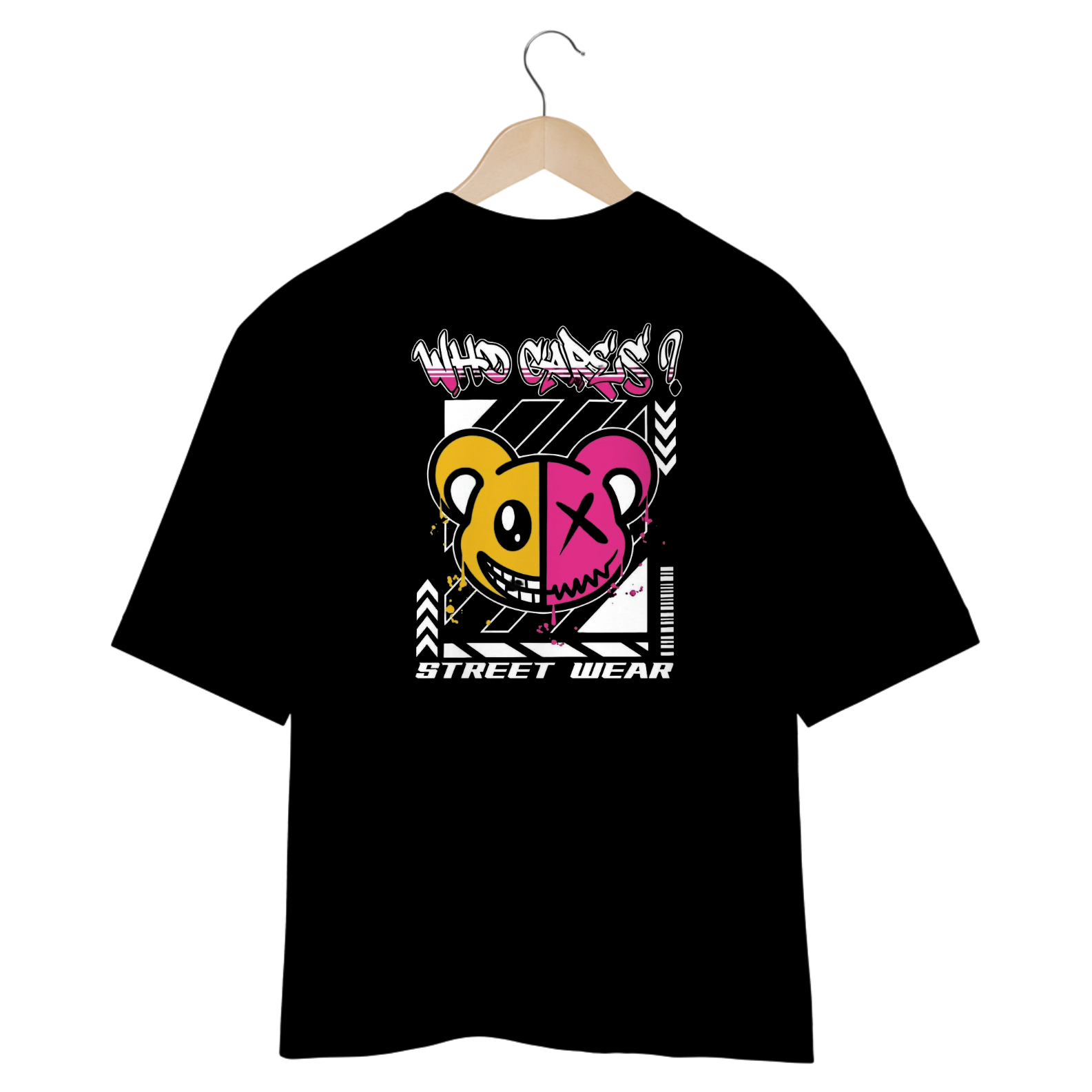 Camiseta Oversized - Streetwear