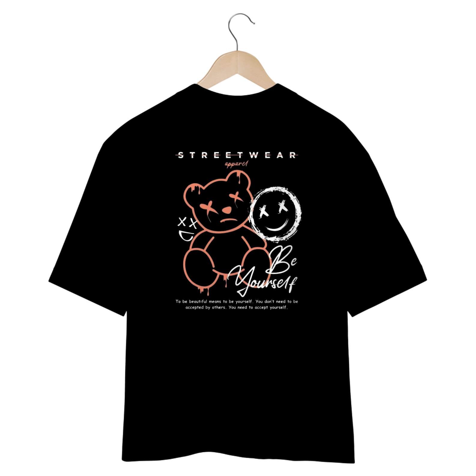 Camiseta Oversized - Streetwear