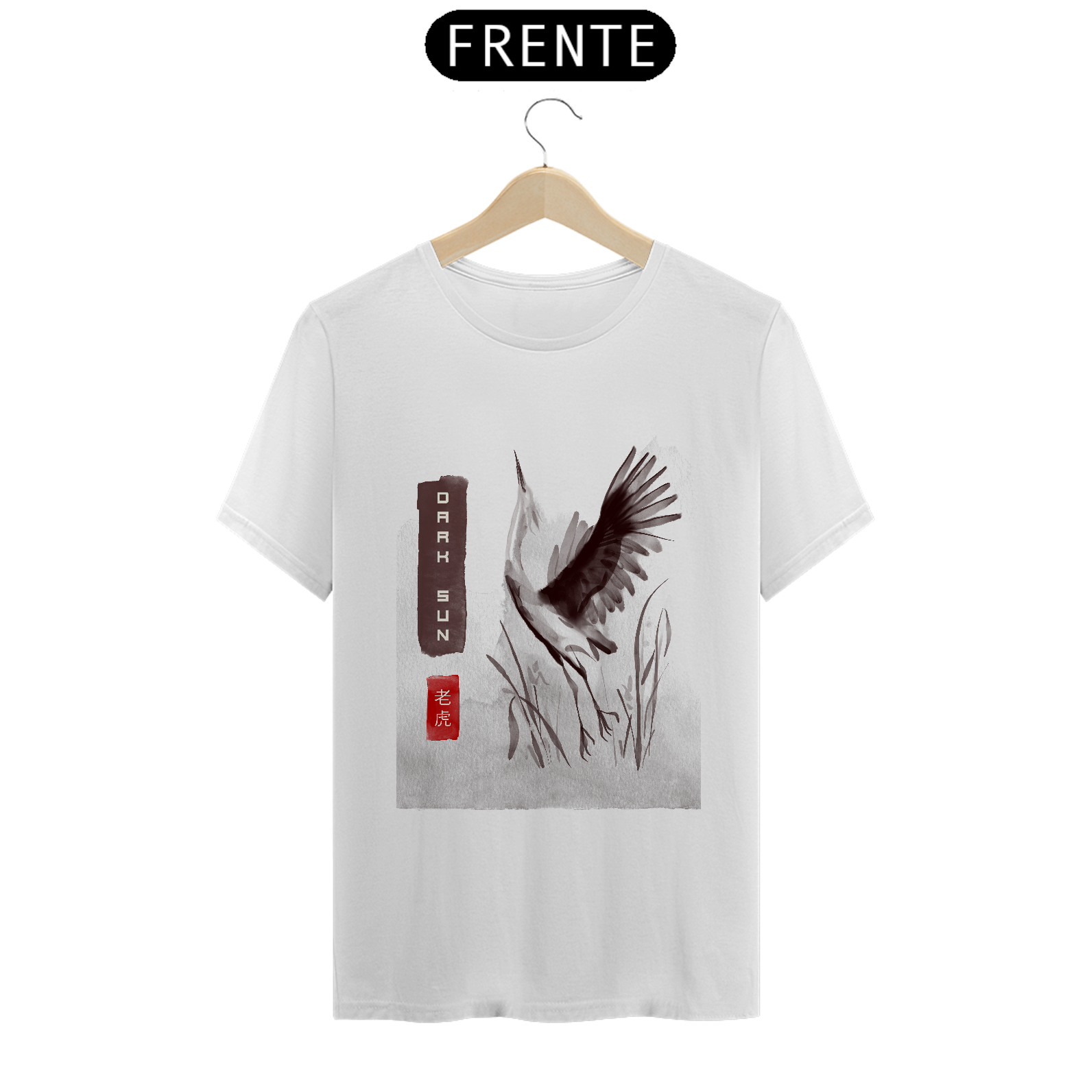 Sumi-e bird