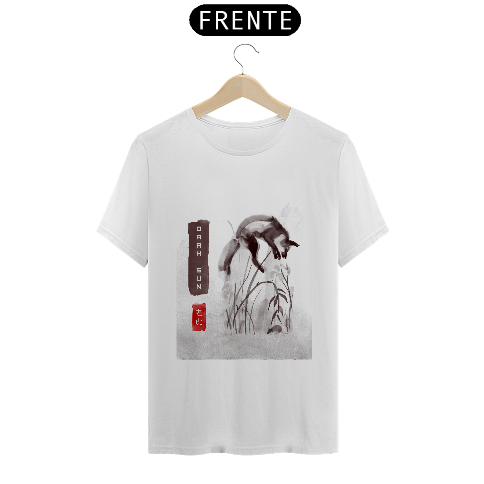 Sumi-e fox