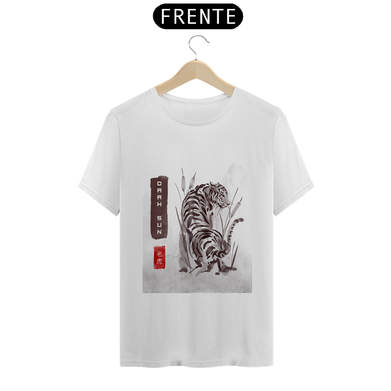 Sumi-e tiger