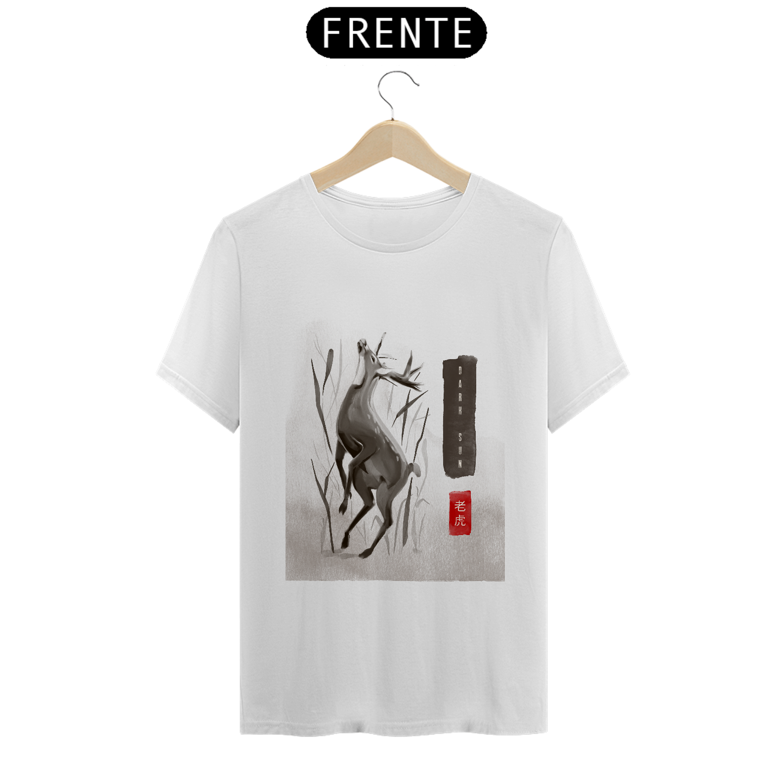 Sumi-e deer