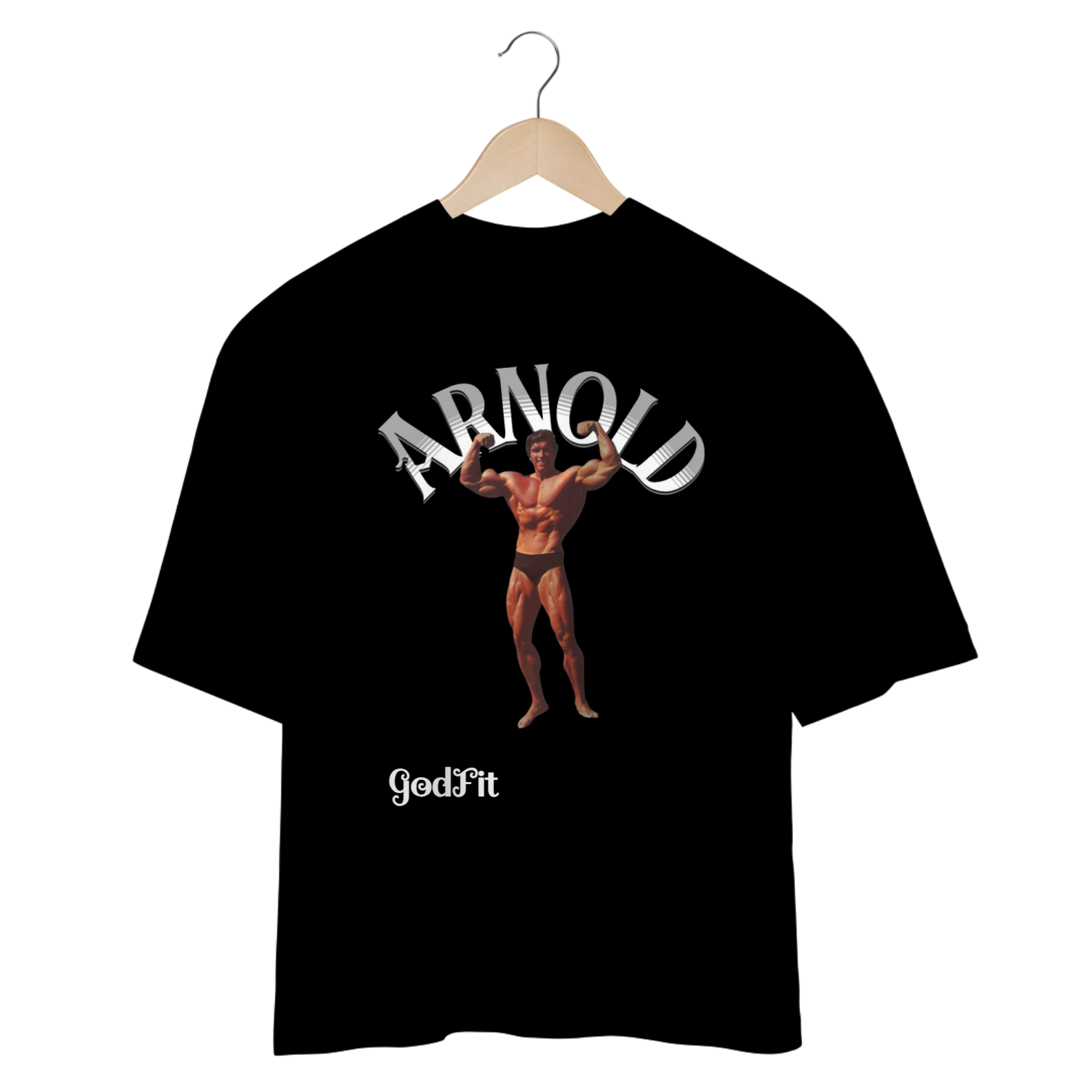 Camiseta Oversized GodFit Arnold