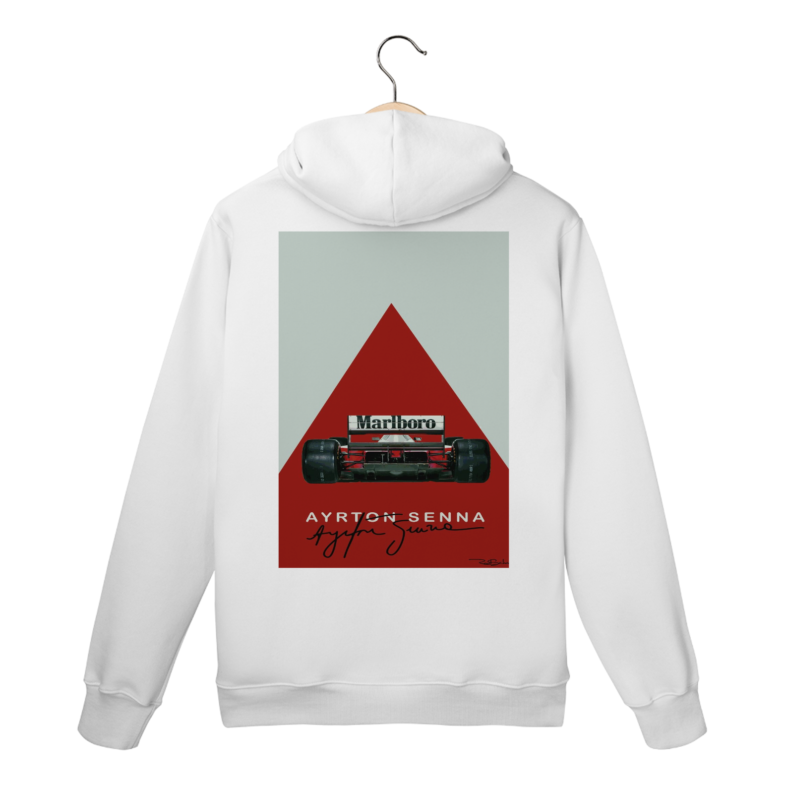 Moletom Ayrton Senna Marlboro 