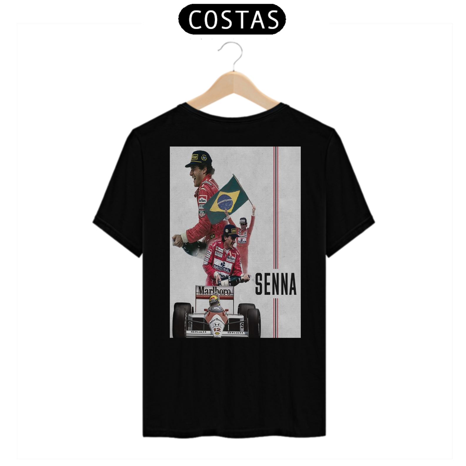 Camiseta unissex Ayrton Senna