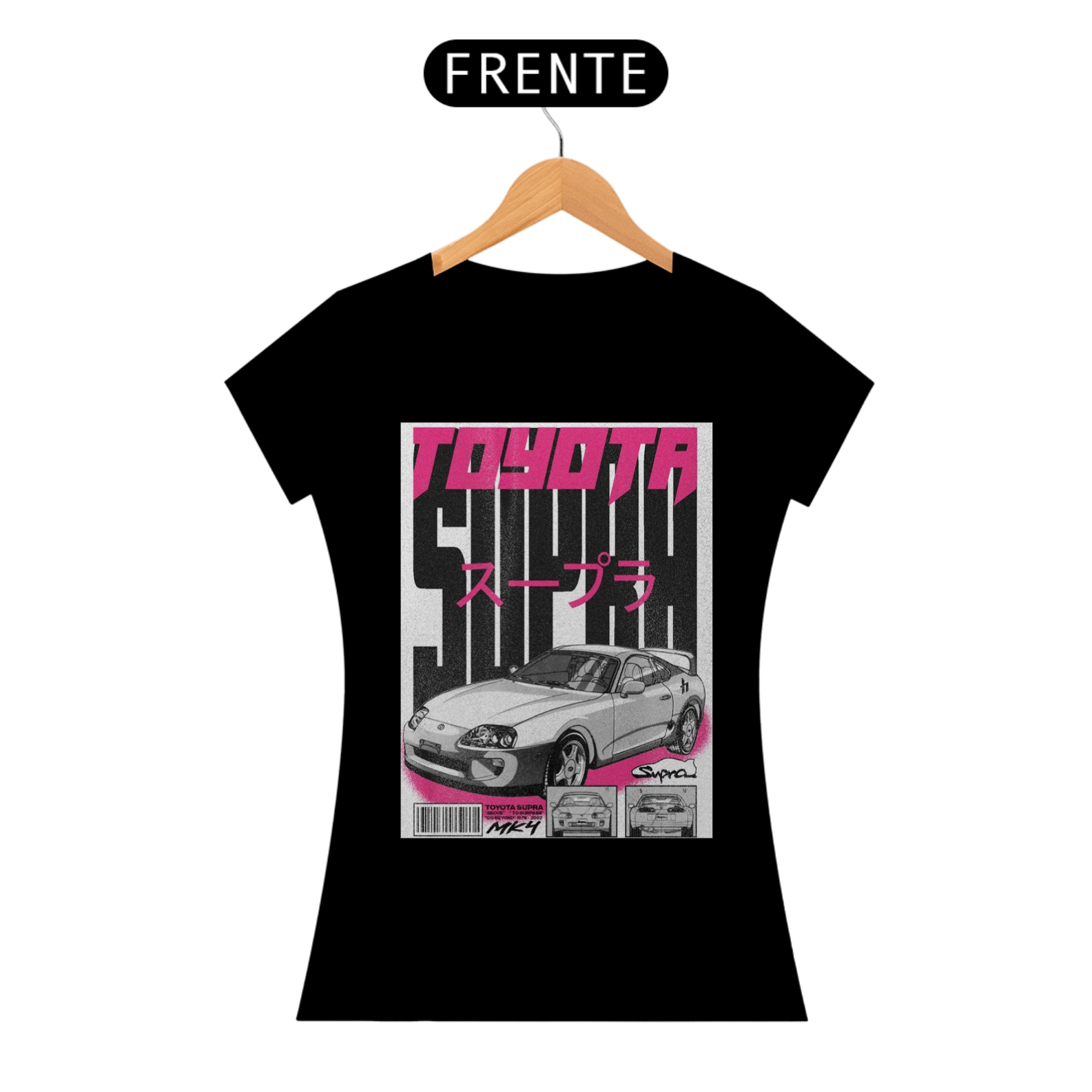 Camiseta Feminina Toyota Supra