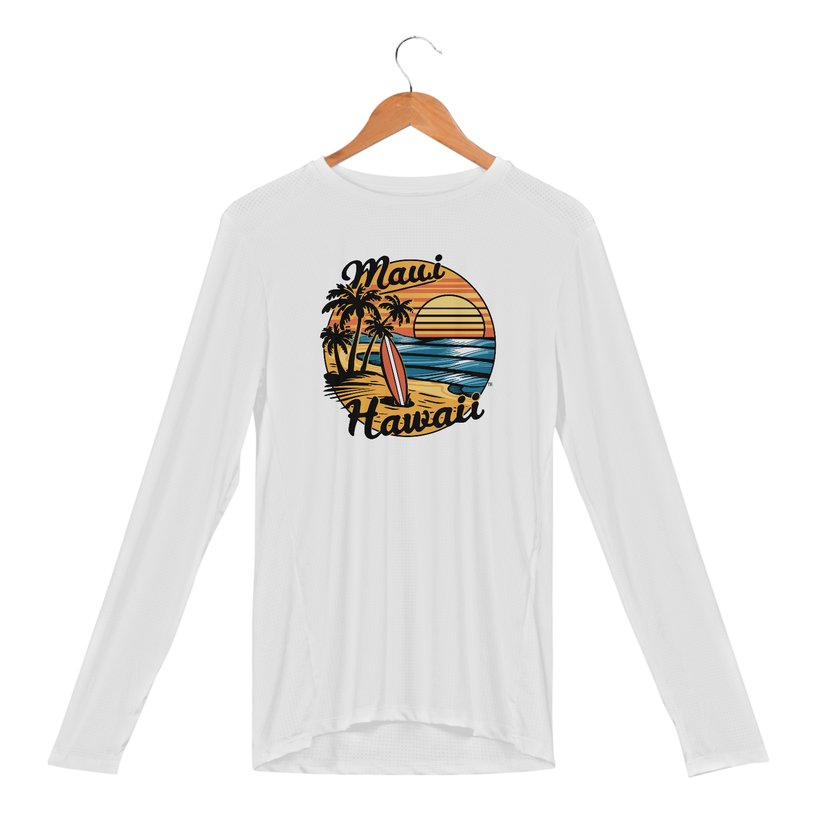 Camisa Manga Longa Sport Dry UV Estampa Surf Sol