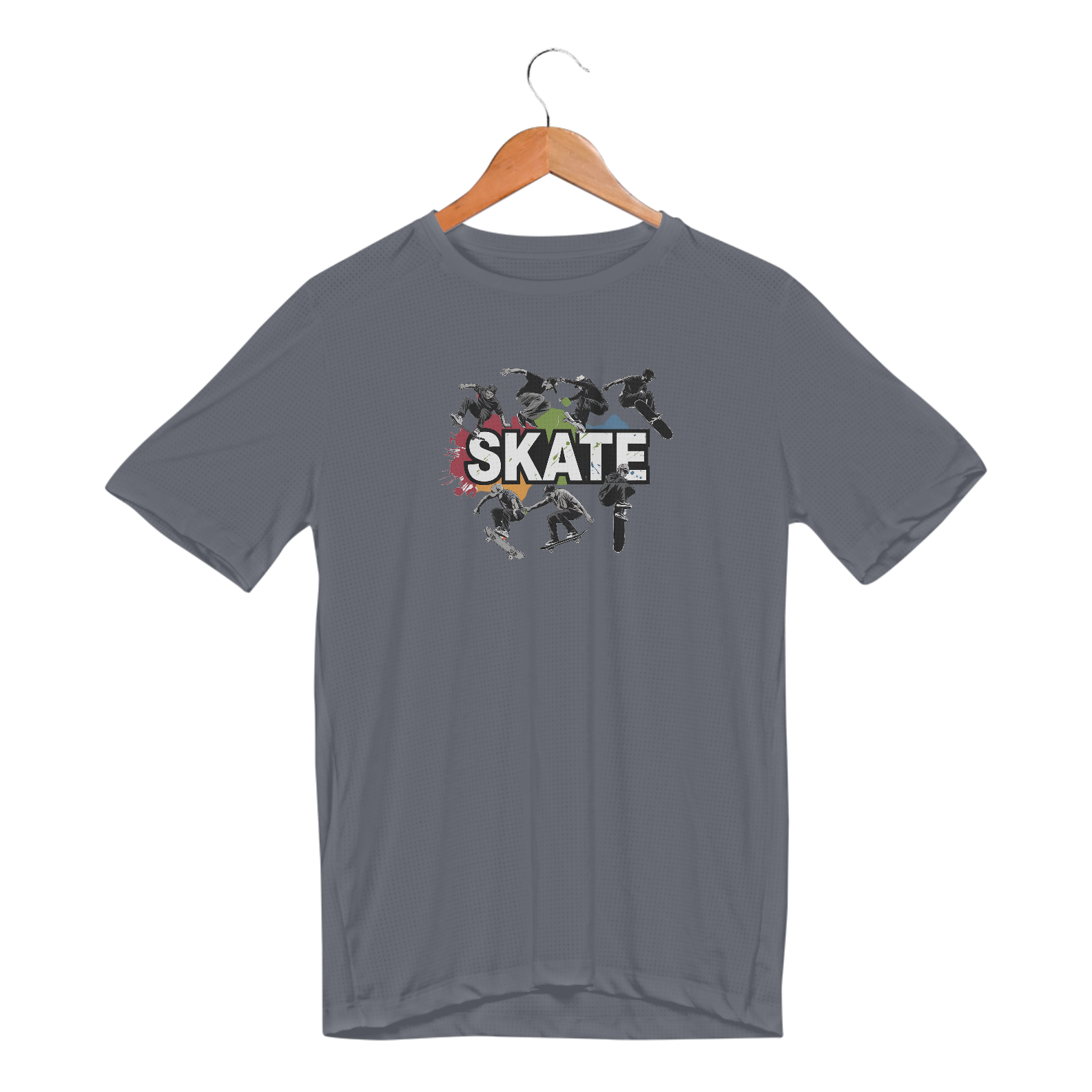 Camiseta Sport Dry UV Estampa Skate Manobras