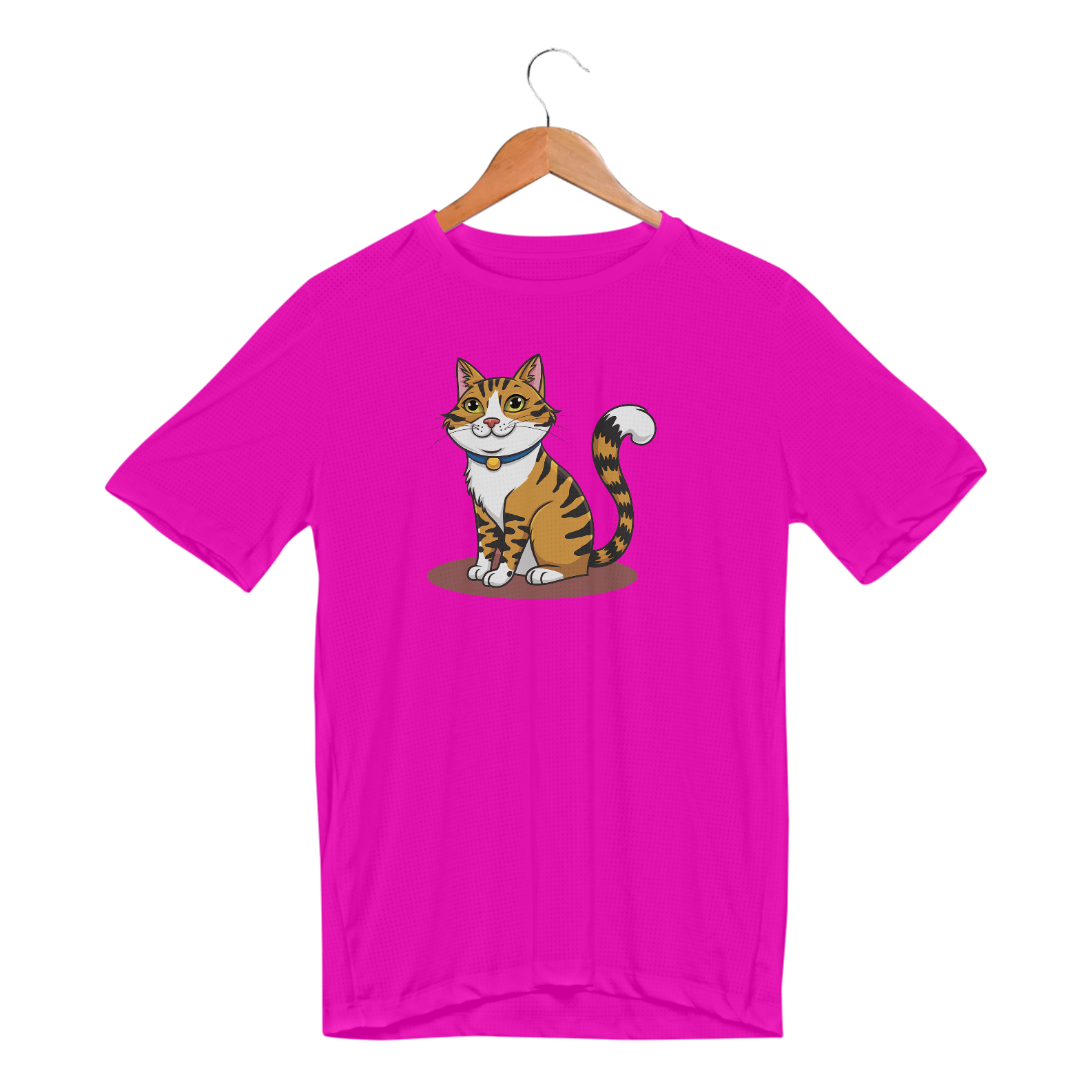 Camiseta Sport Dry UV Estampa Gato Tigre