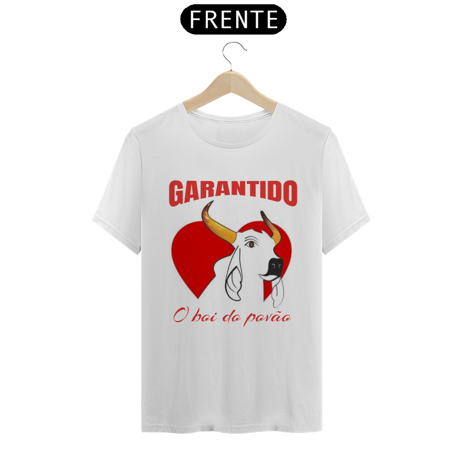 CAMISA BOI BUMBÁ GARANTIDO ( O BOI DO POVÃO )