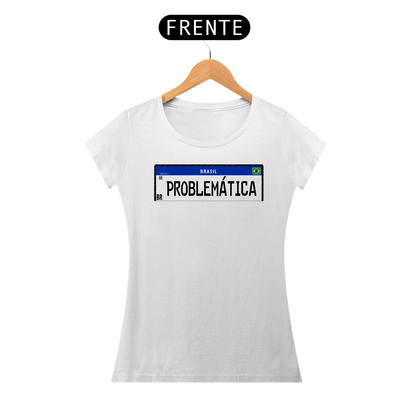CAMISETA ESTAMPA PROBLEMATICA