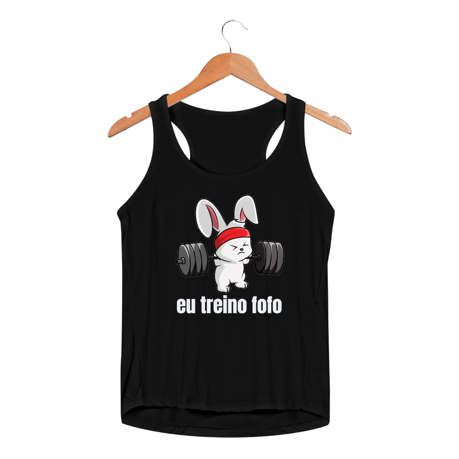 camisa para treino, coelhinho treina fofo