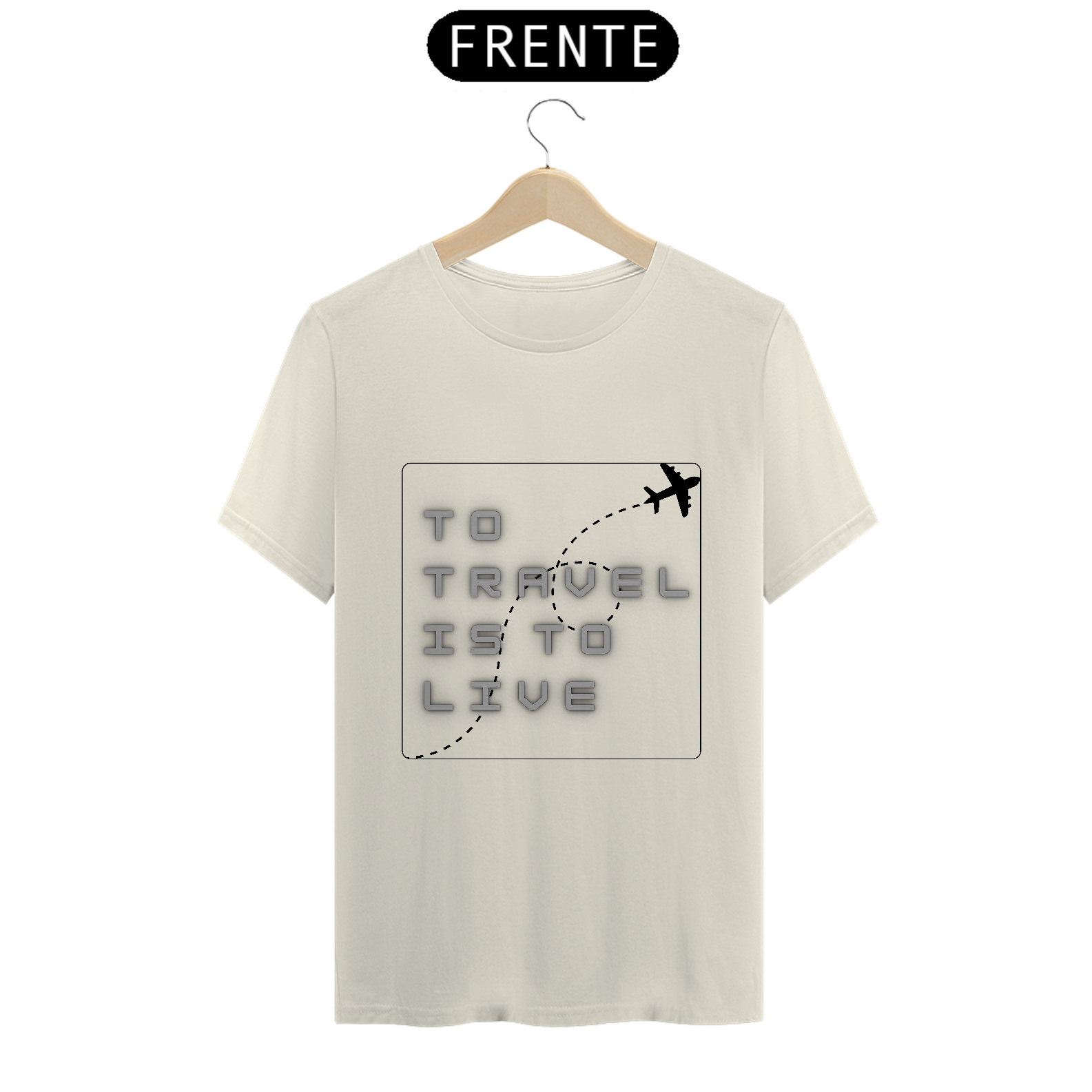 Camiseta Travel Is To Live Masculina
