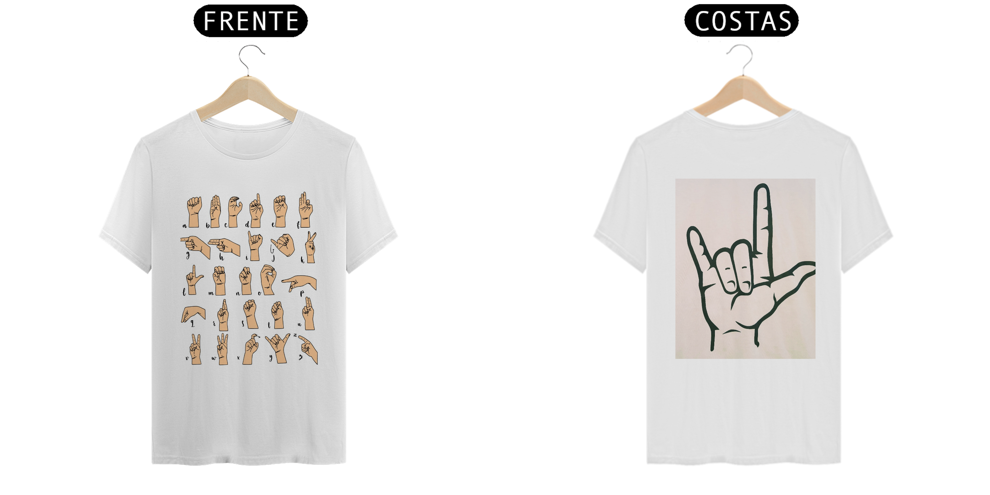 Camiseta Libras em Ação