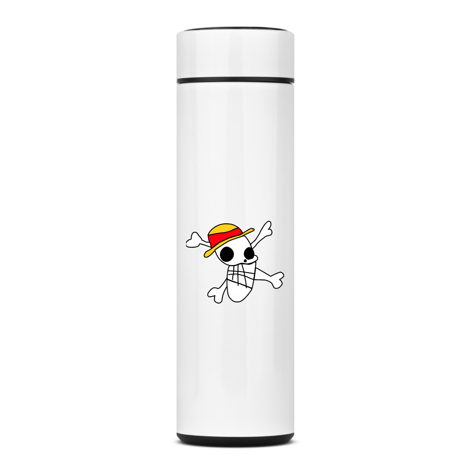 Garrafa térmica Jolly Roger Luffy ( bandeira do luffy )