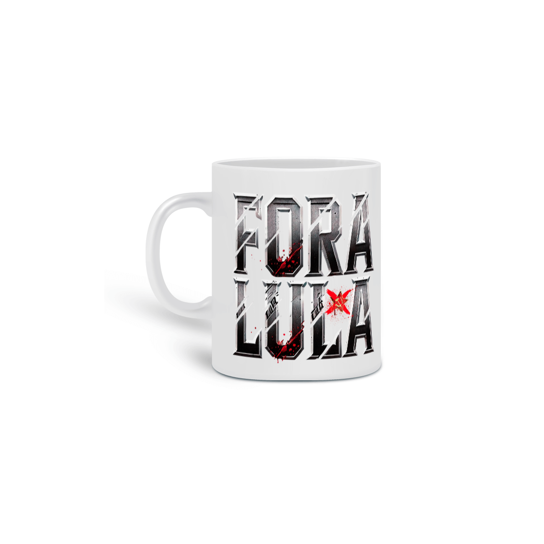 Caneca Fora Lula