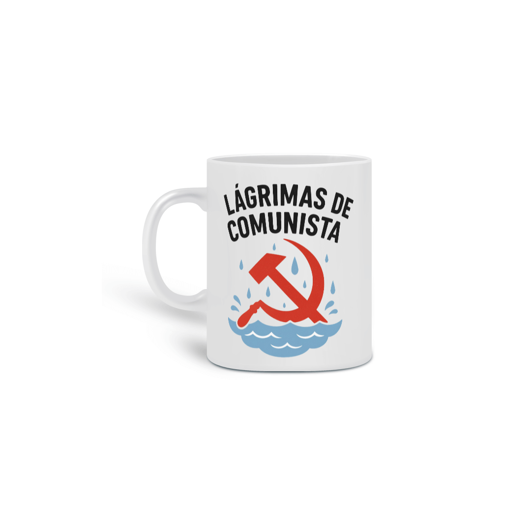 Caneca Lágrimas de Comunista