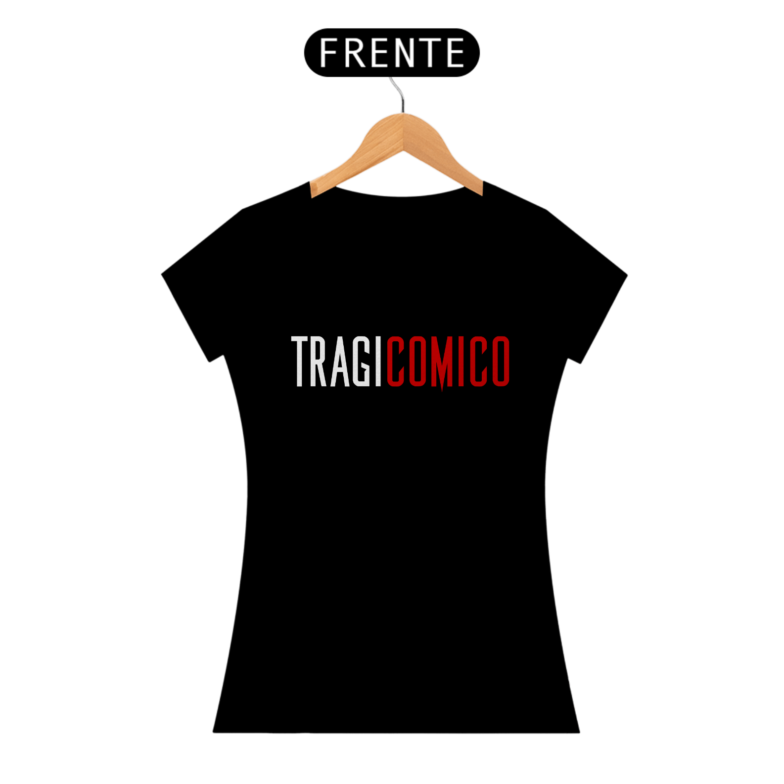 Tragicomico Logo Baby Look