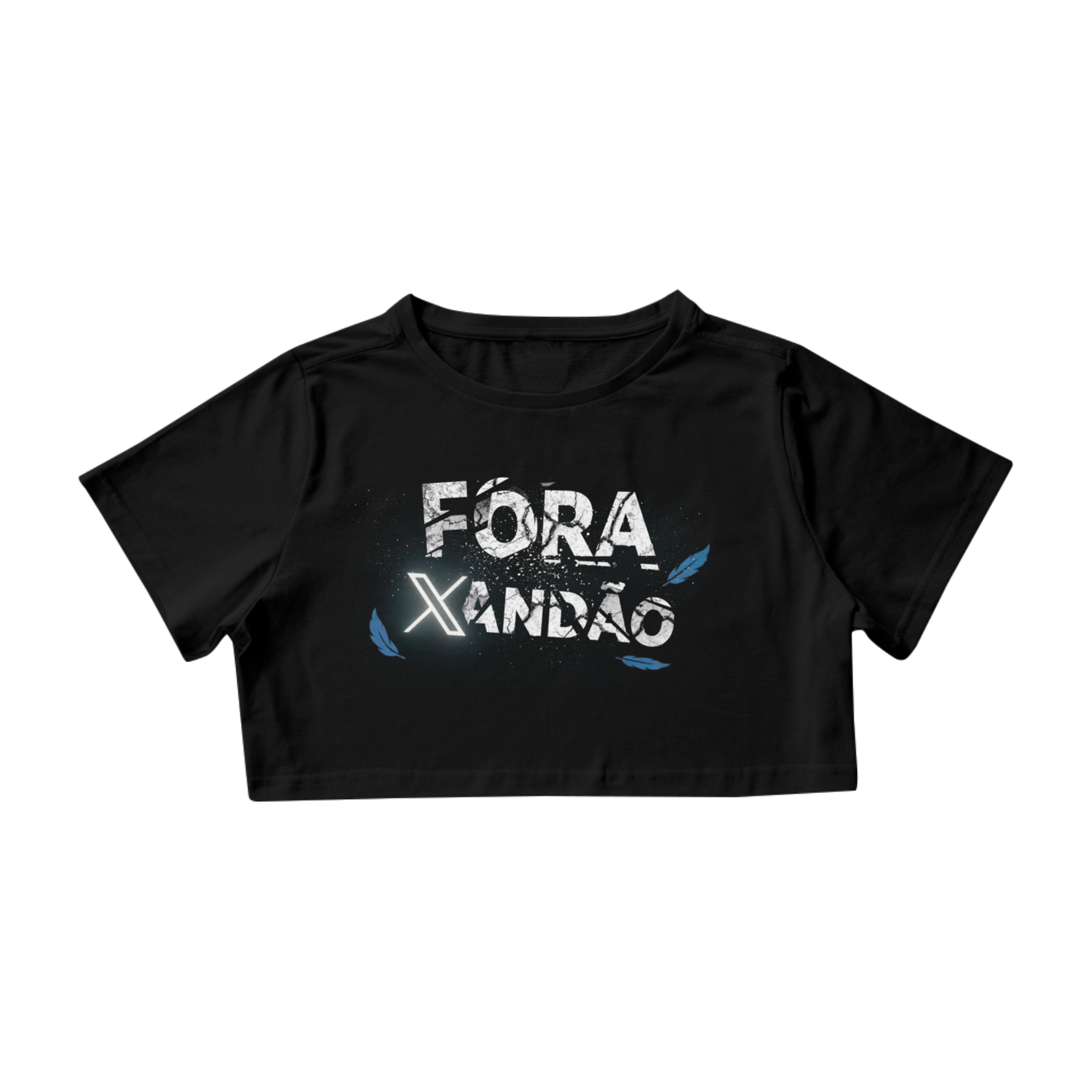 Cropped Fora Xandão