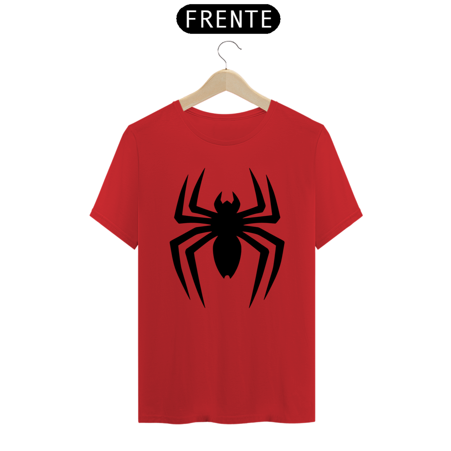 Camisa Aranha Preta