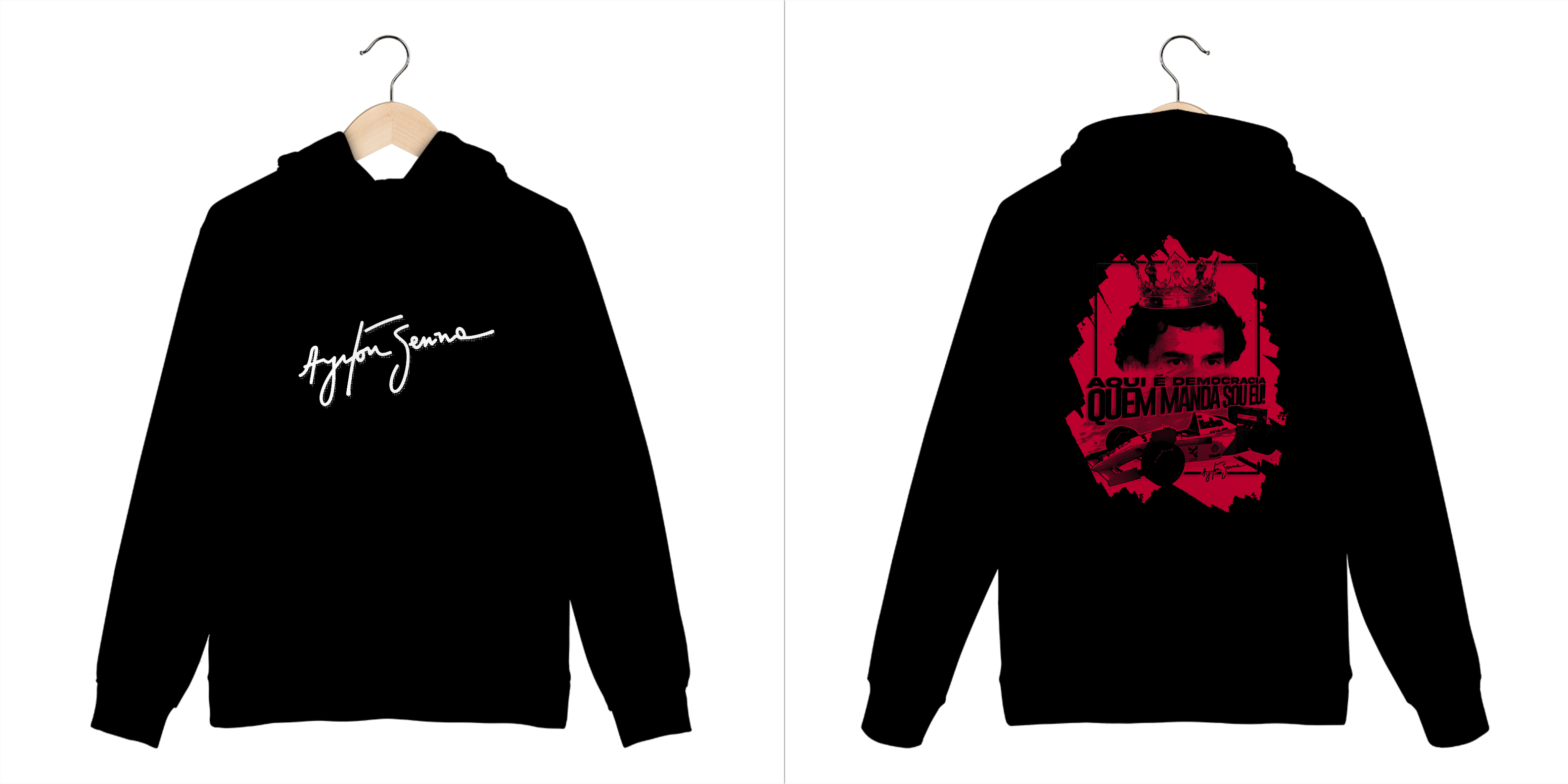Moletom Ayrton Senna Democracia 