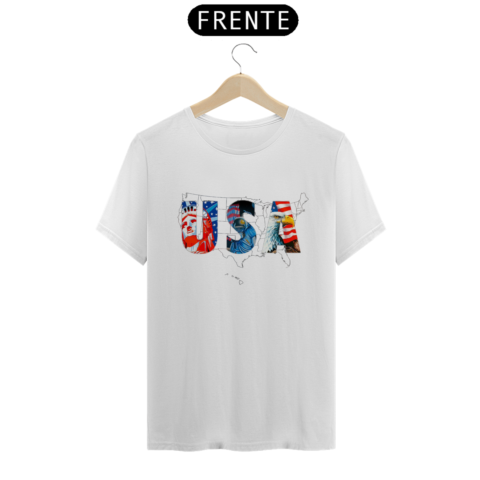 camisa estados unidos