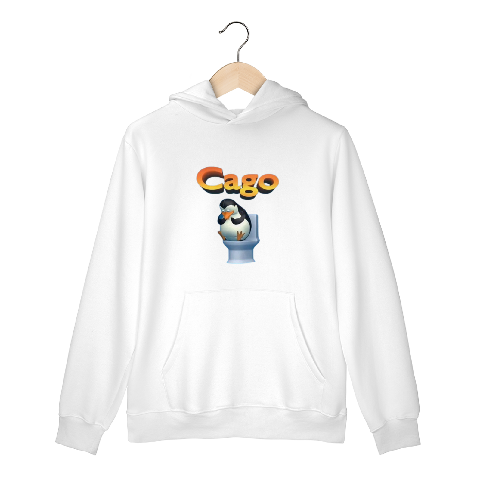 Moletom Canguru - Cago Pinguins