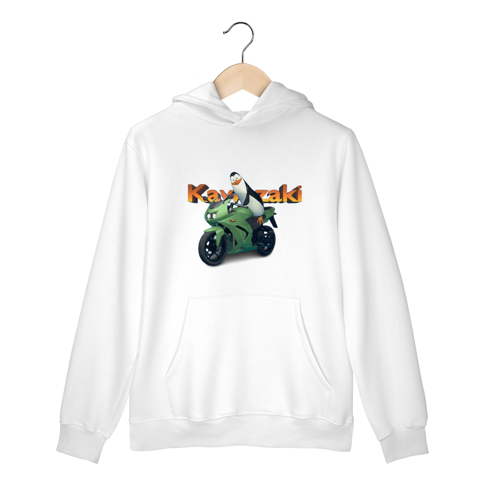 Moletom Canguru - Kawazaki Pinguins