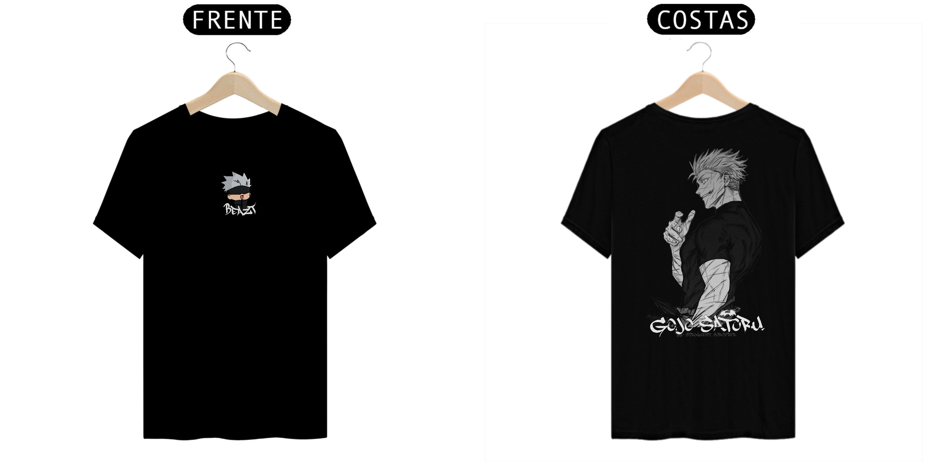 Camiseta Jujutsu - Gojo The Strongest