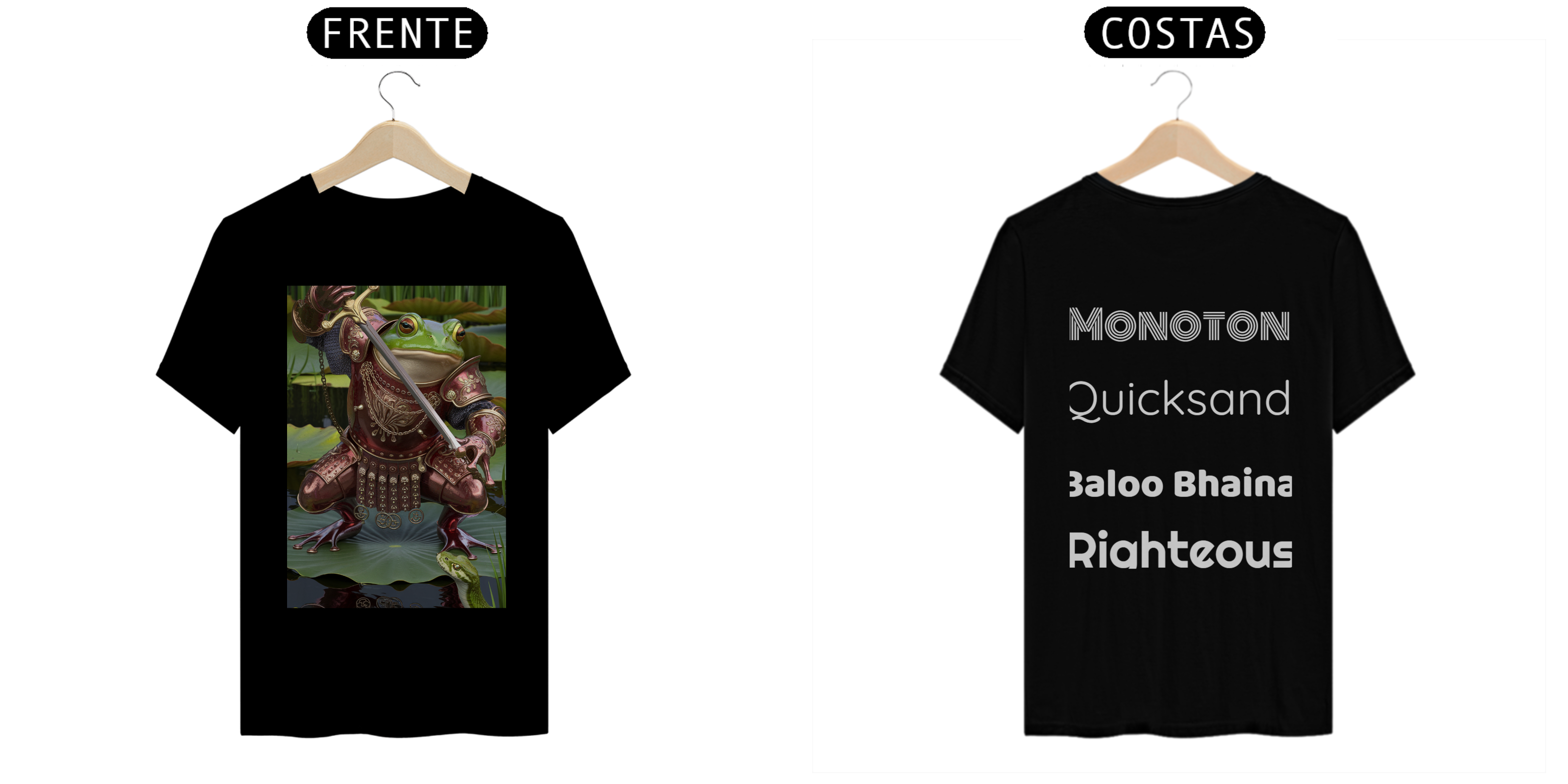 Camisa sapo medieval