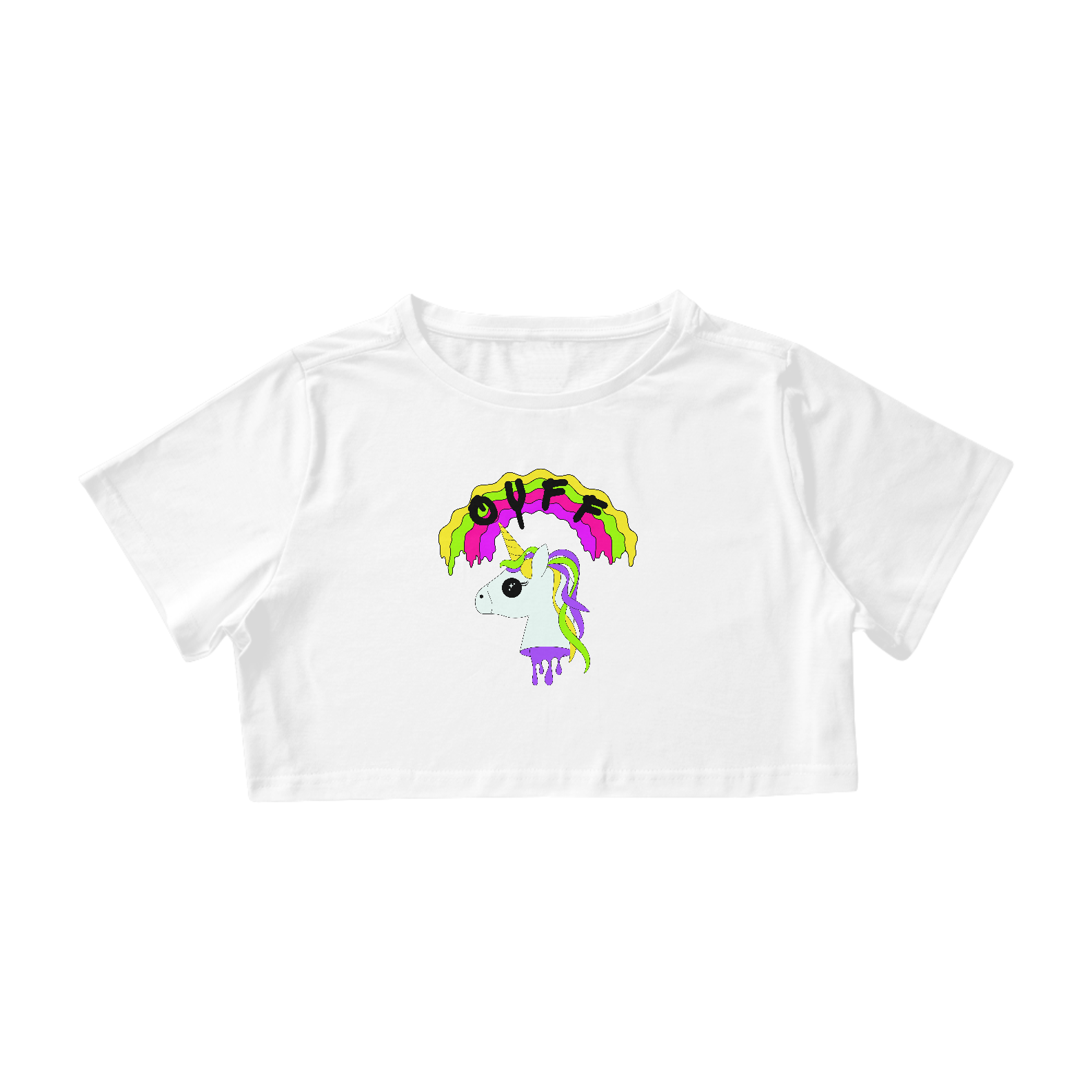 Cropped Unicorn Ouff Premium