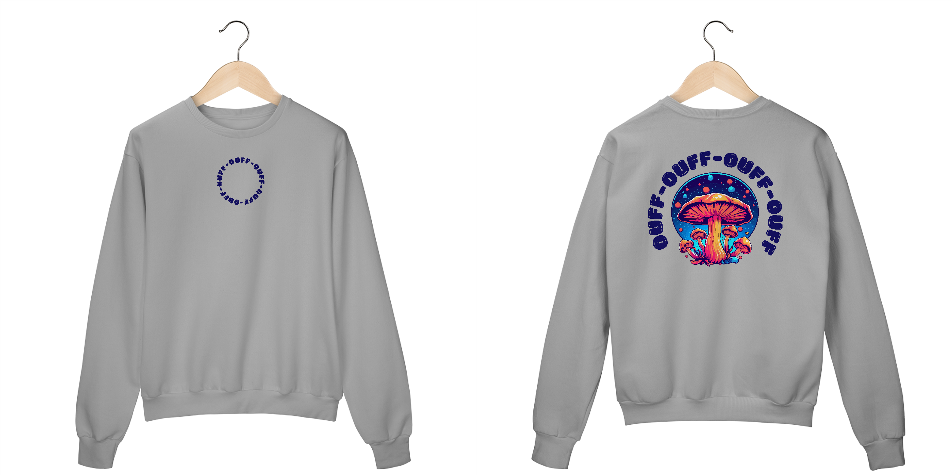 Moletom Cogumelo Ouff Premium