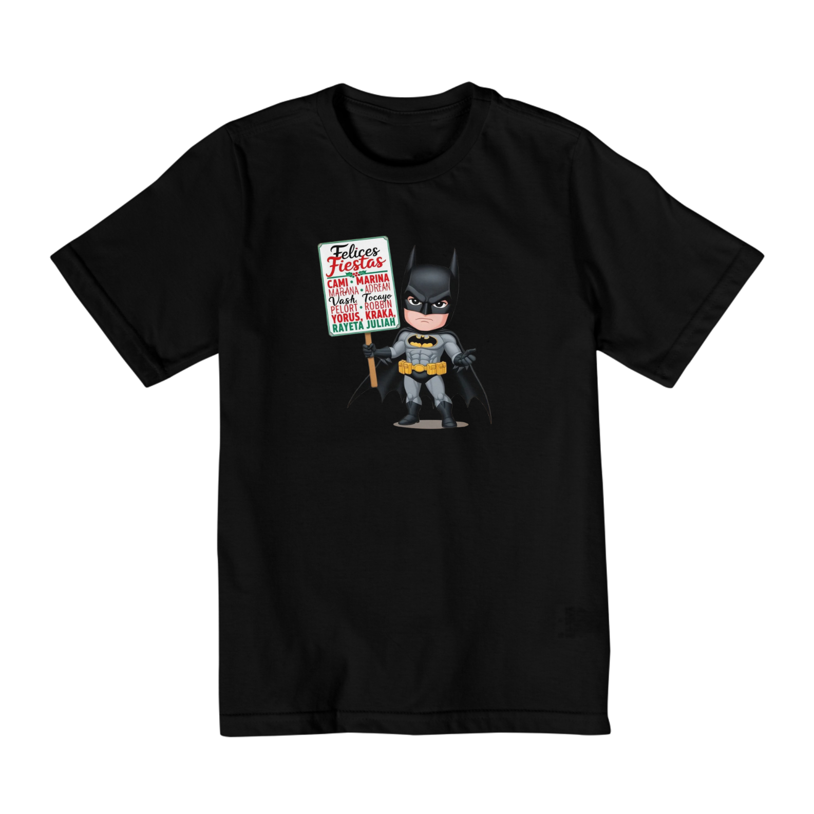 Camiseta Infantil Batman Festas