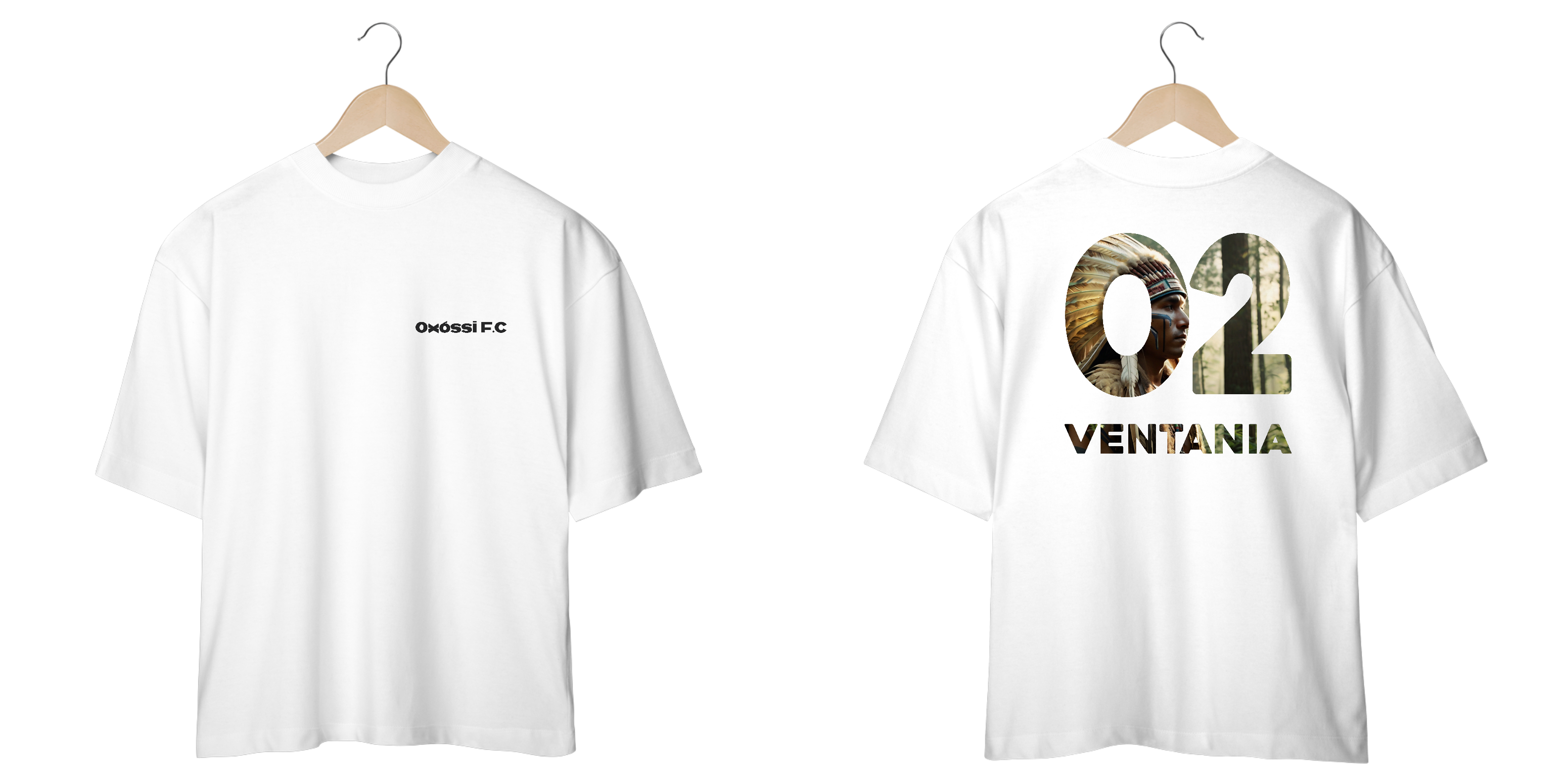 Camiseta Oversized - Caboclo Ventania