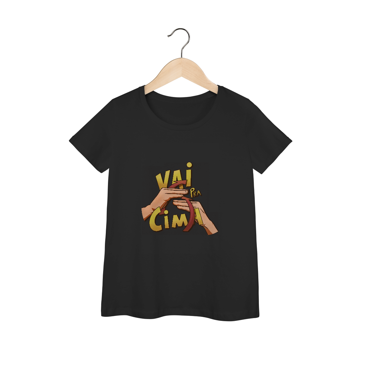 Vai pra cima - Baby Look Premium