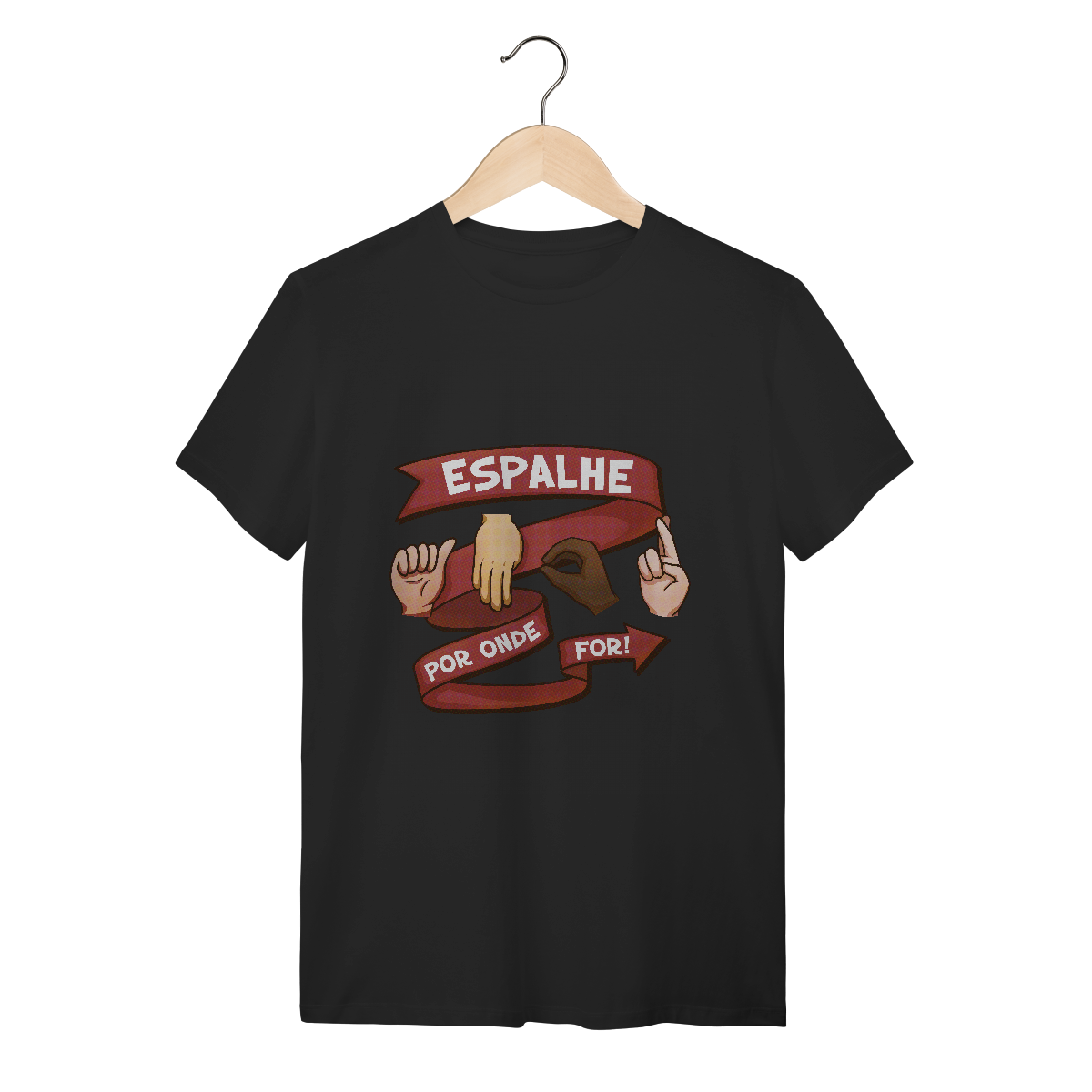 Espalhe amor - Camiseta Conforto