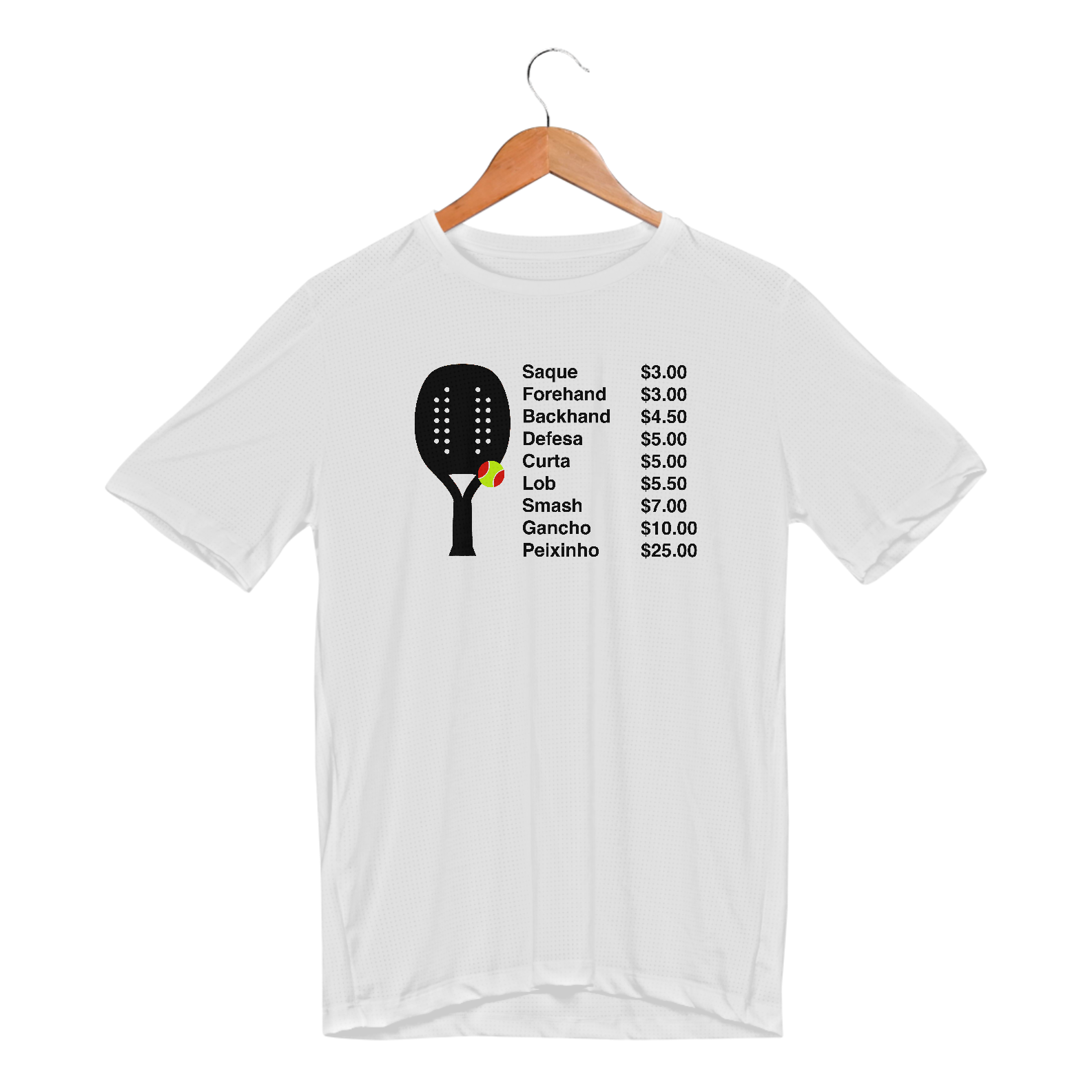 Camisa Dry UV - Cardápio